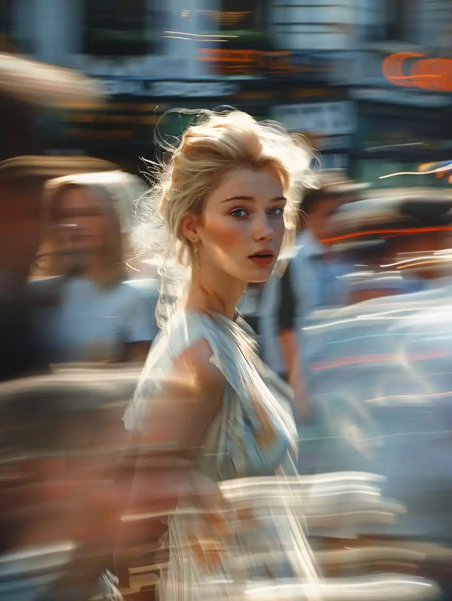 Urban Motion Blur Beauty