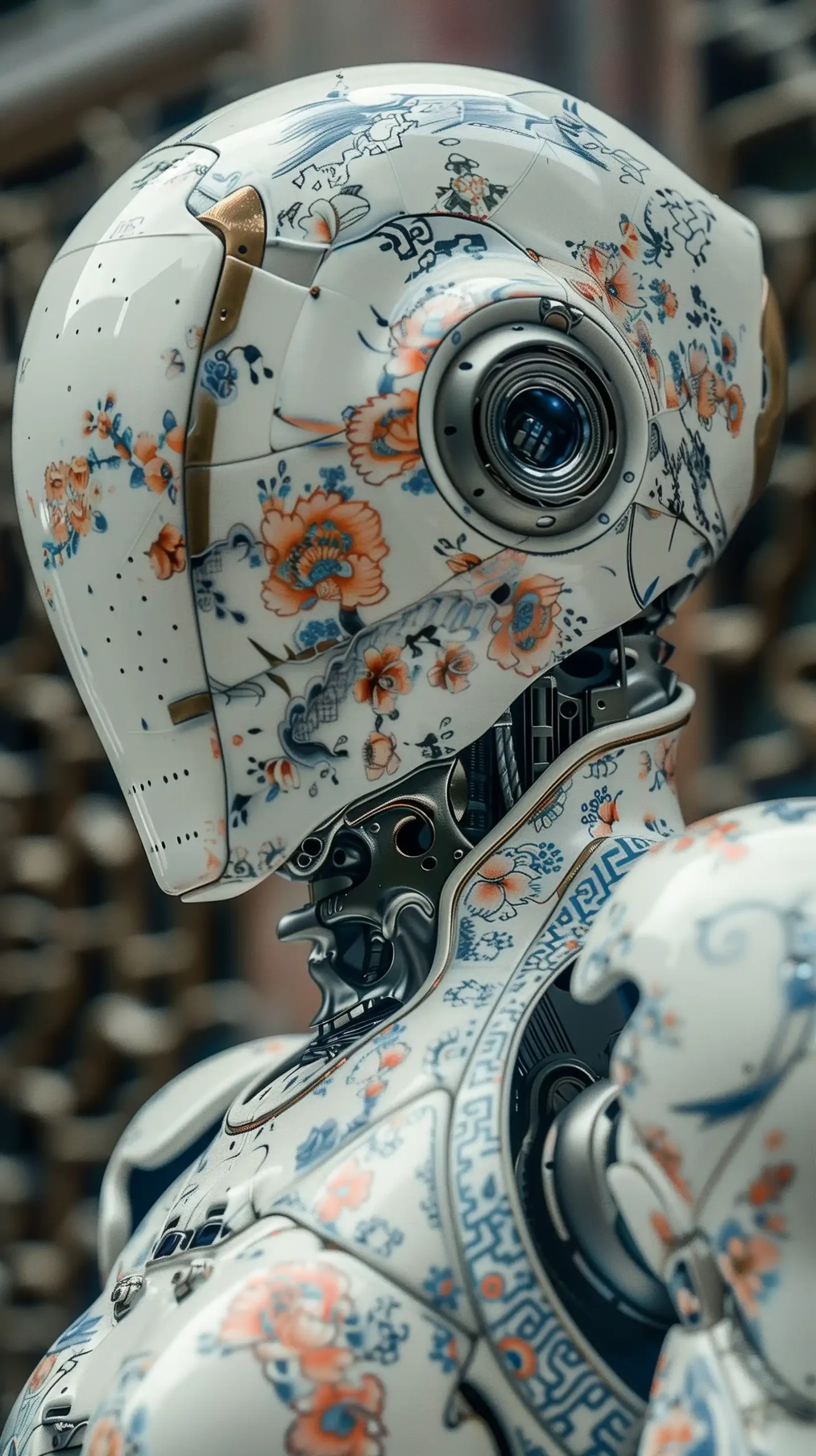 Porcelain Ming Robots Ultra