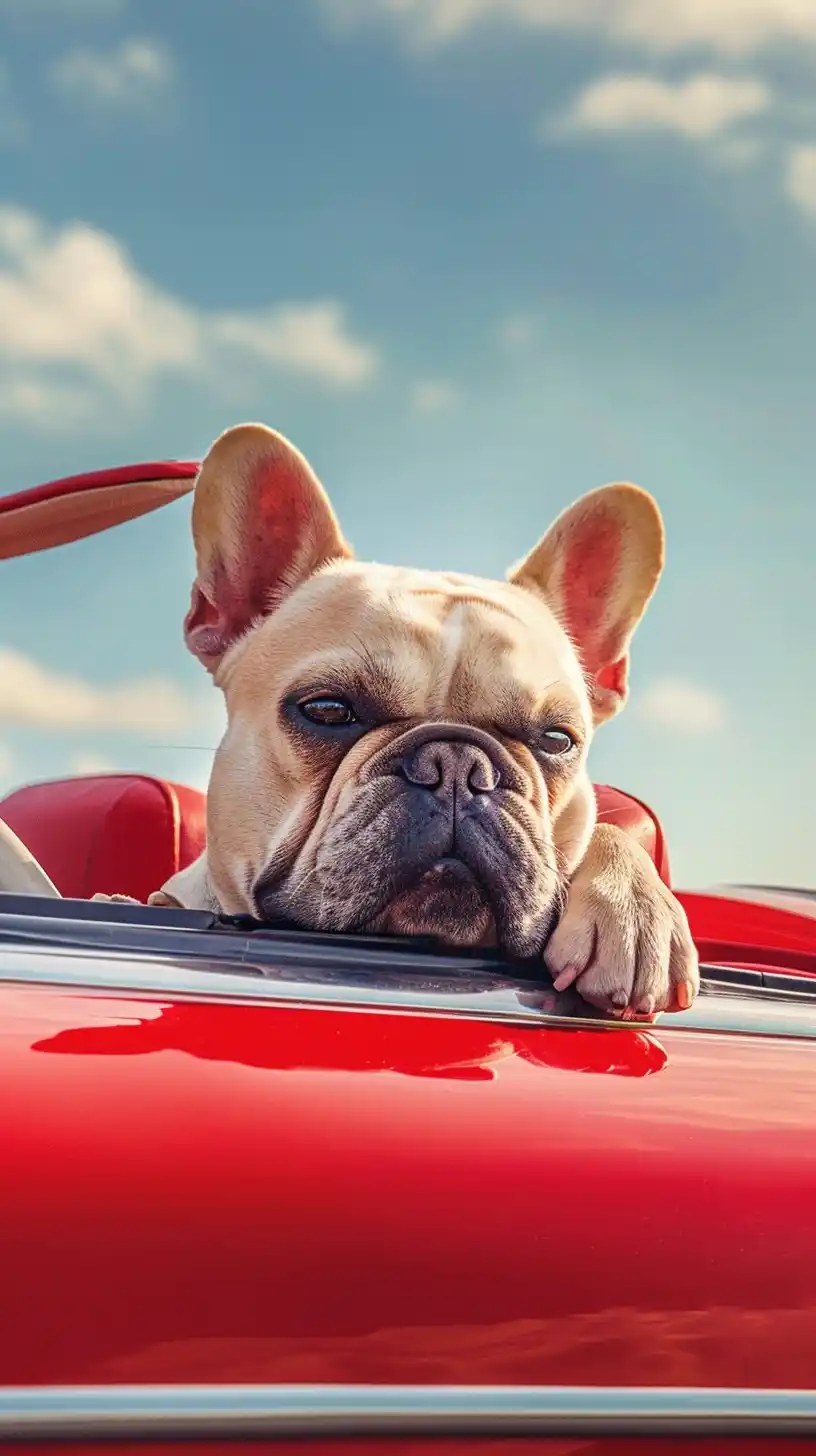 Realistic Bulldog Road Trip