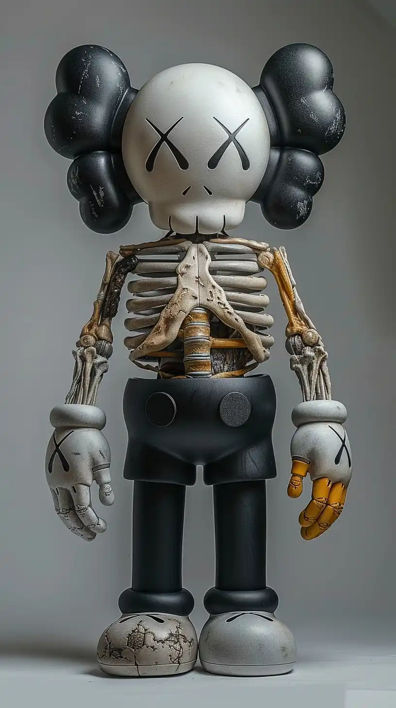 Plastic Skeleton 3D View