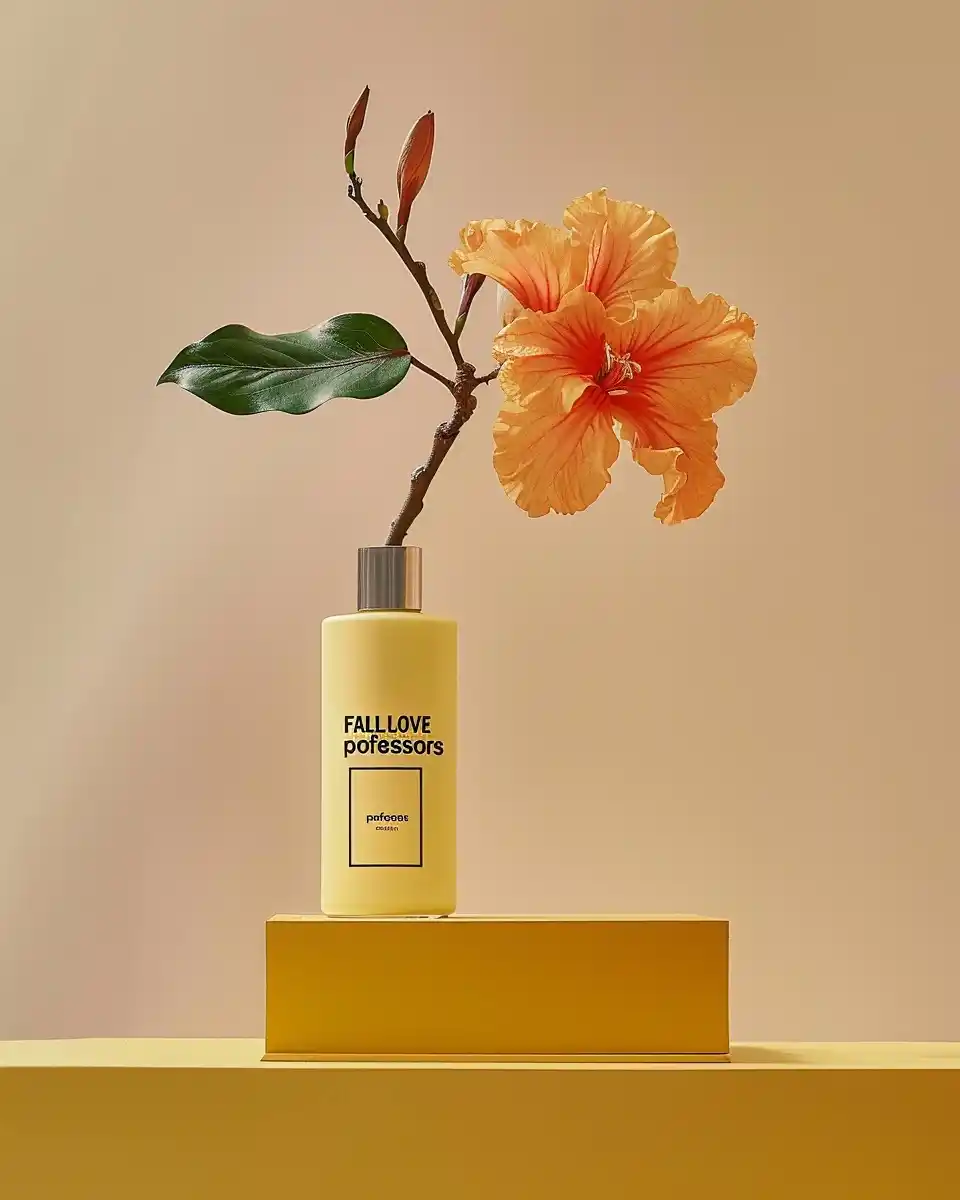 Minimalist Floral Brand Display