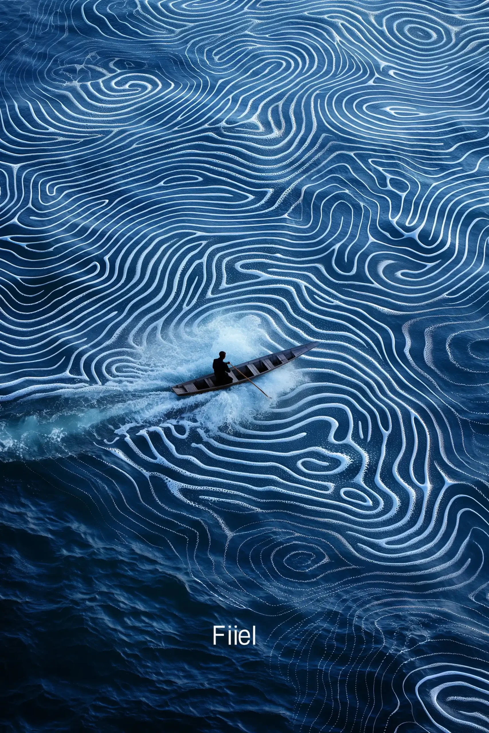 High-Contrast Water Patterns