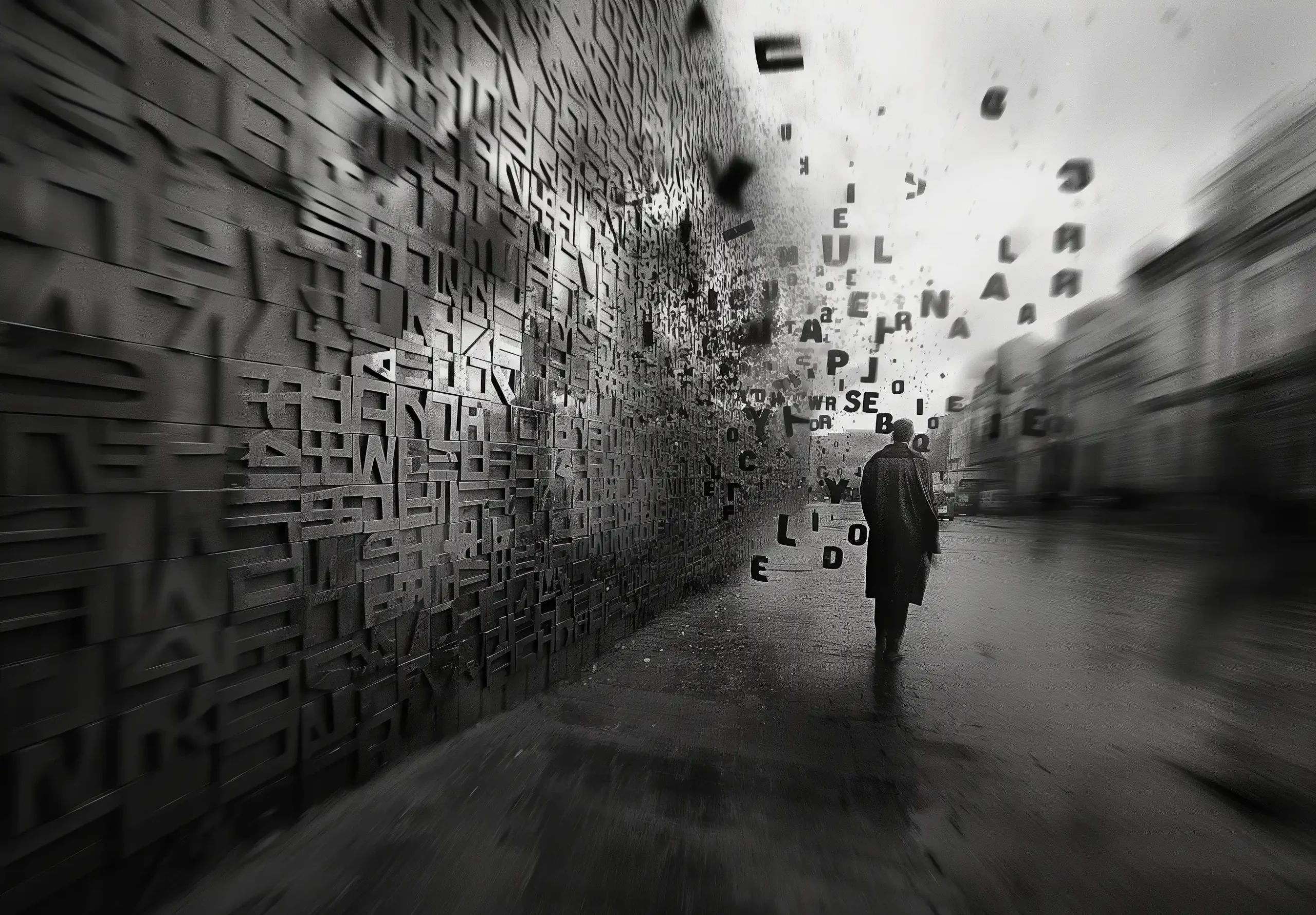 Typographic Hyperobject Photography