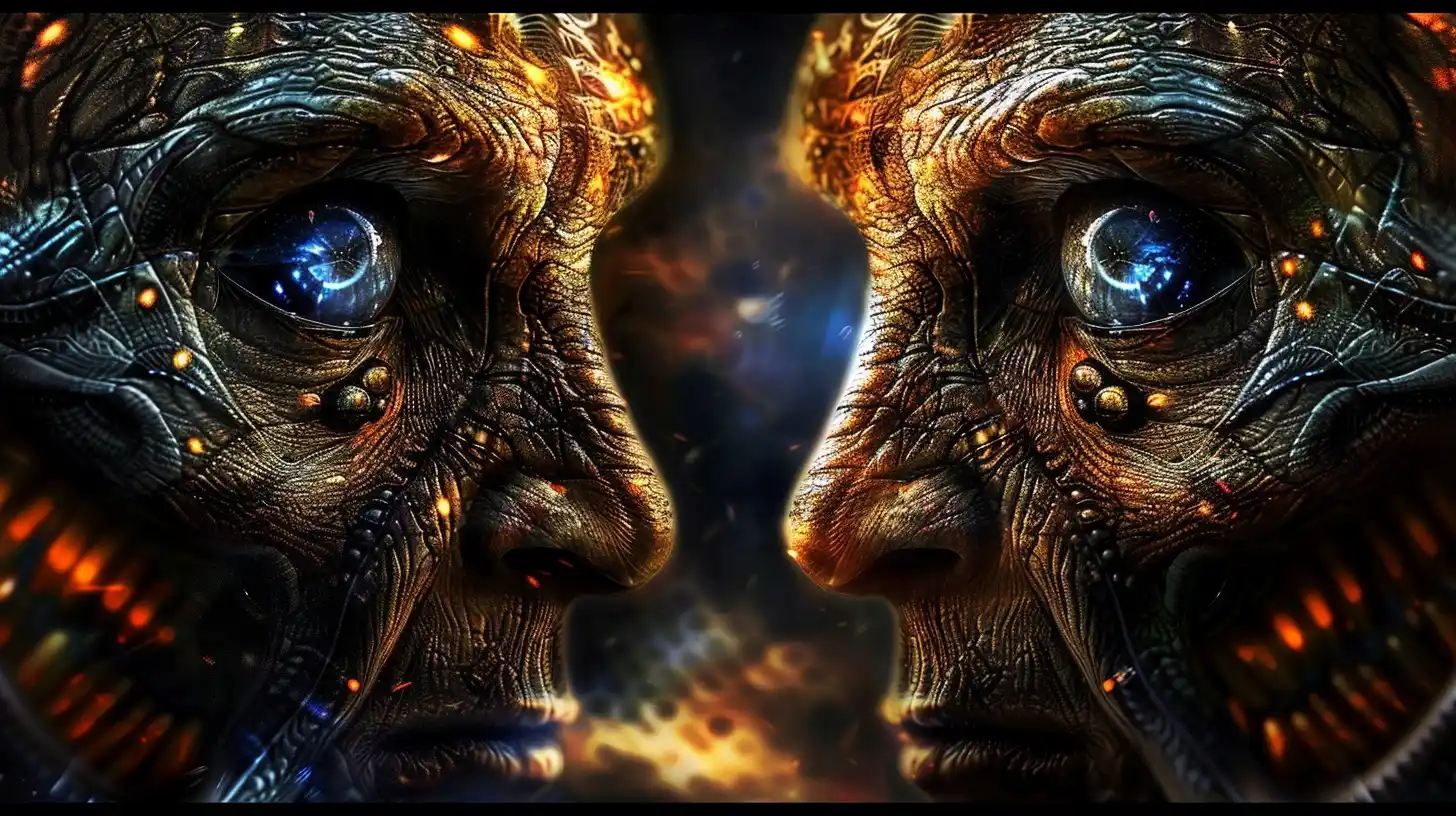 Symmetrical Self-Healing Alien