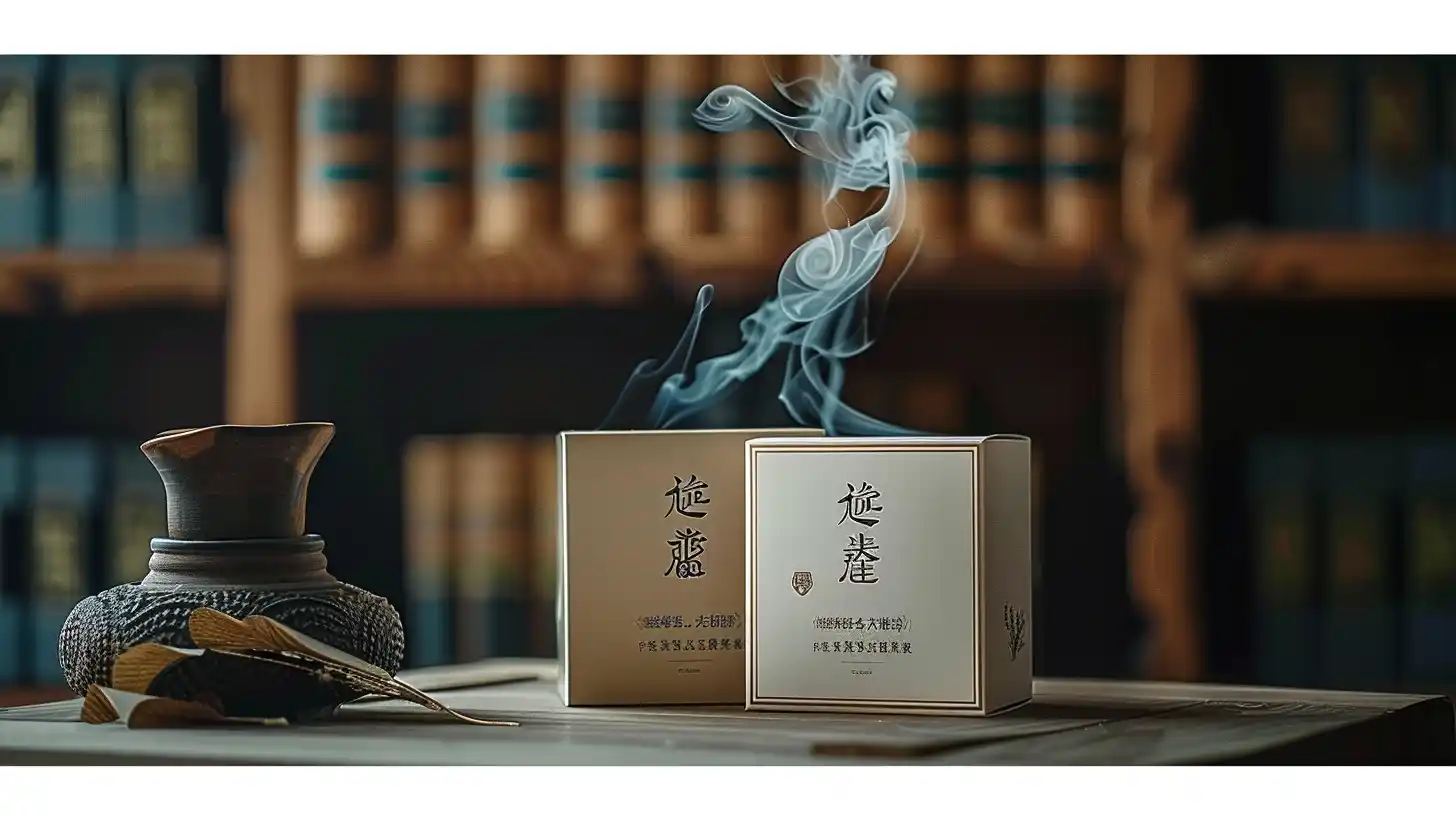Rectangular Gift Boxes on Table