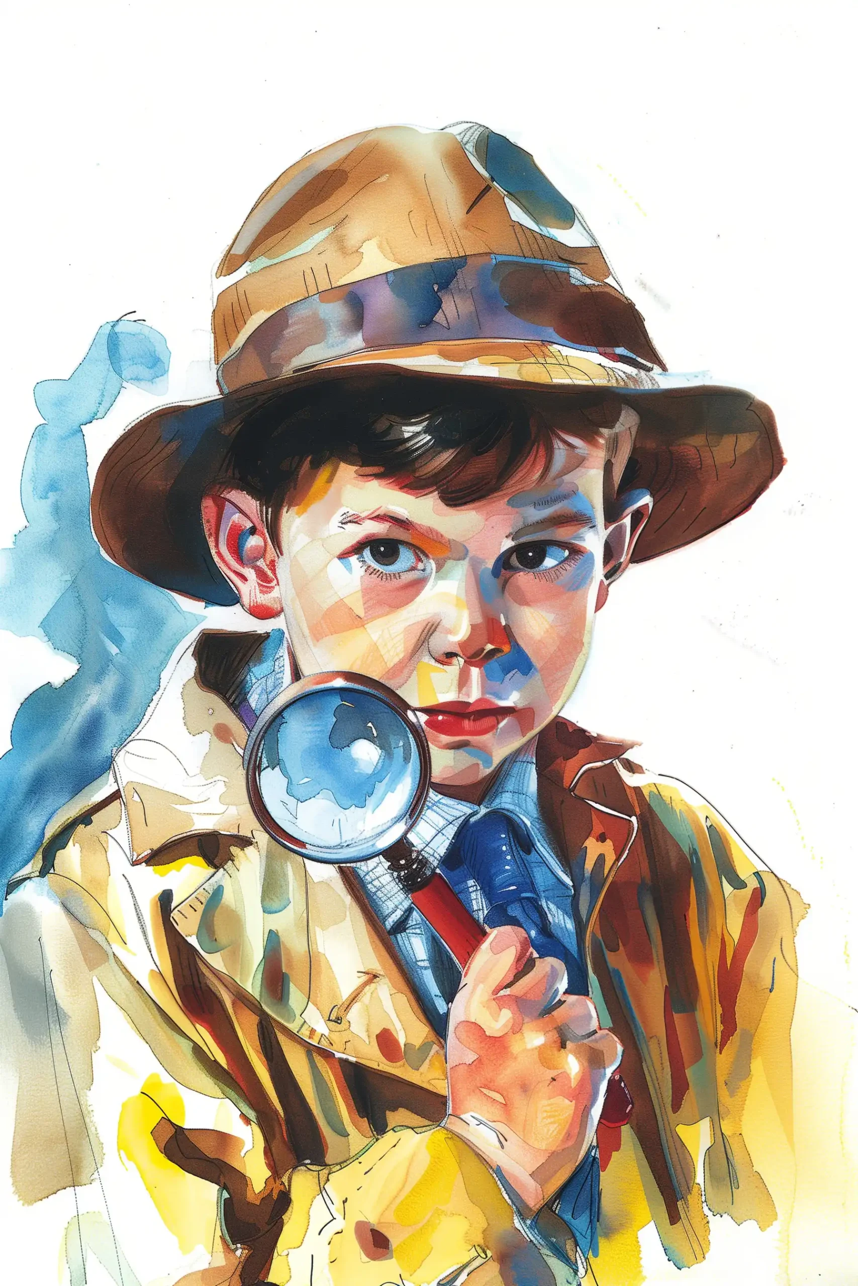 Vintage Detective in Color