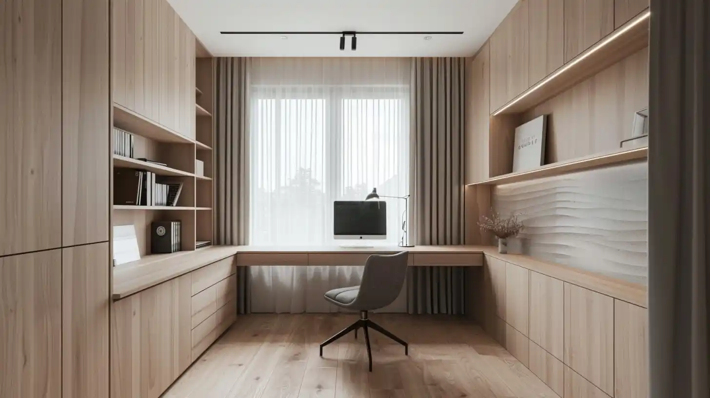 Minimalist Study Room Design