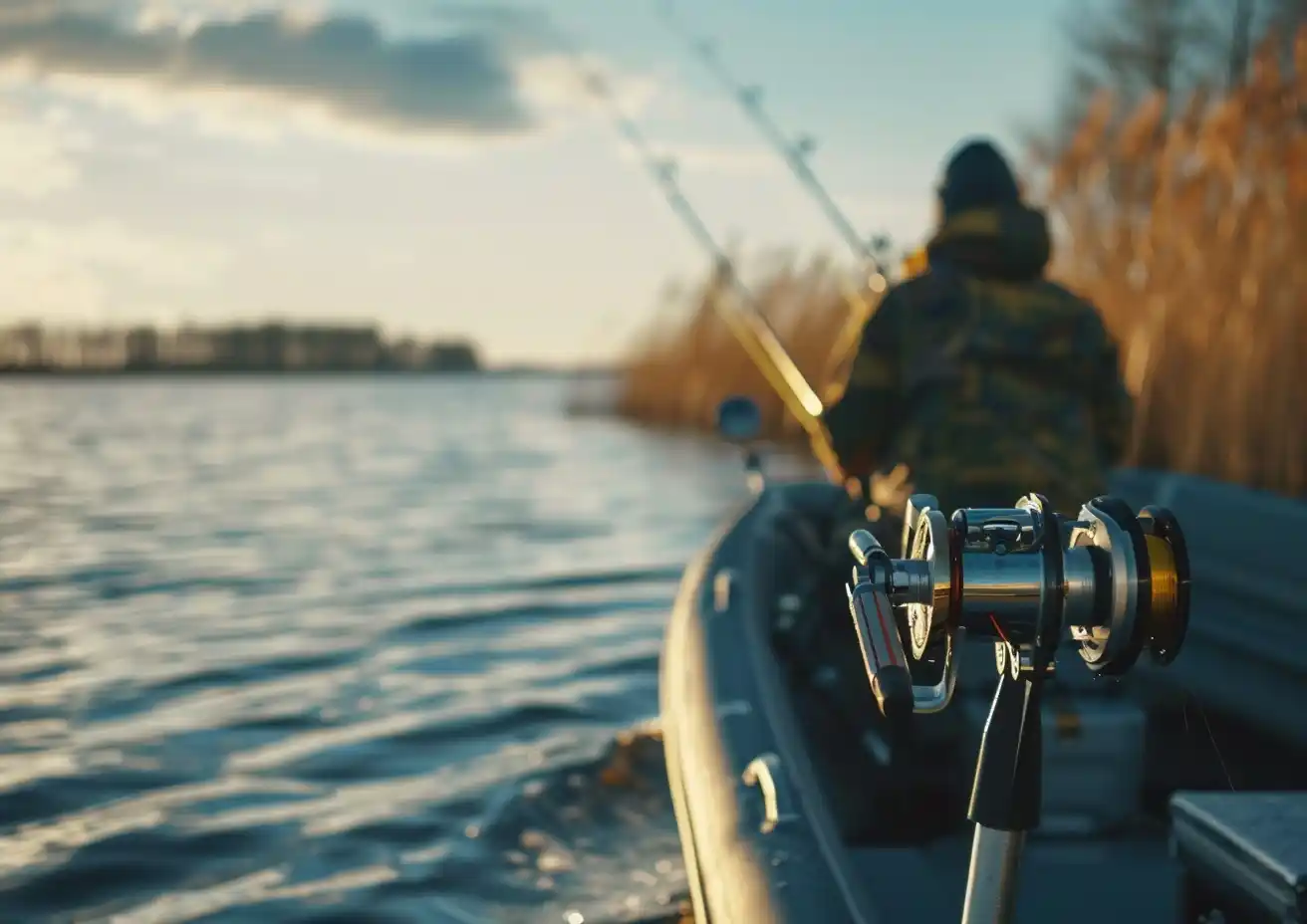 Fishing Boat Close-Up Photograph