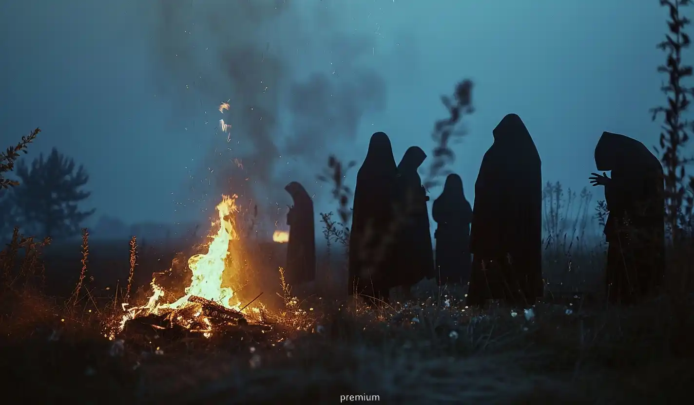 Afrofantasy Bonfire Scene