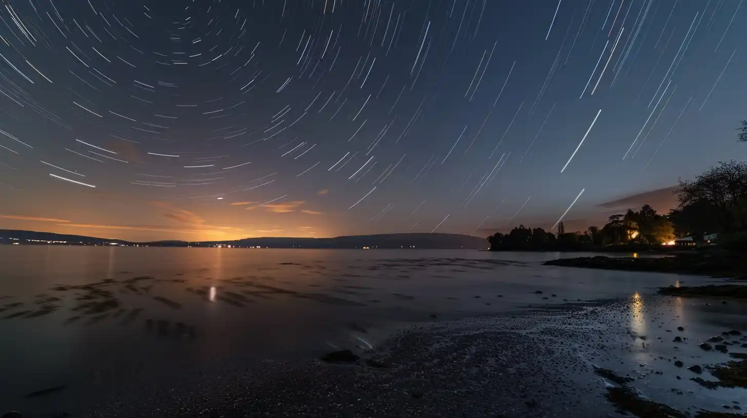 Long Exposure Star 4K