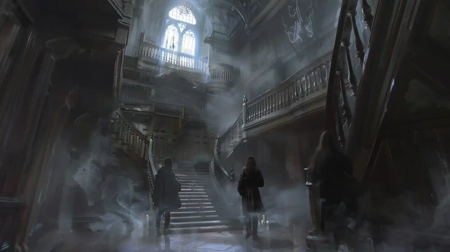 Ghostly Foyer Entrance