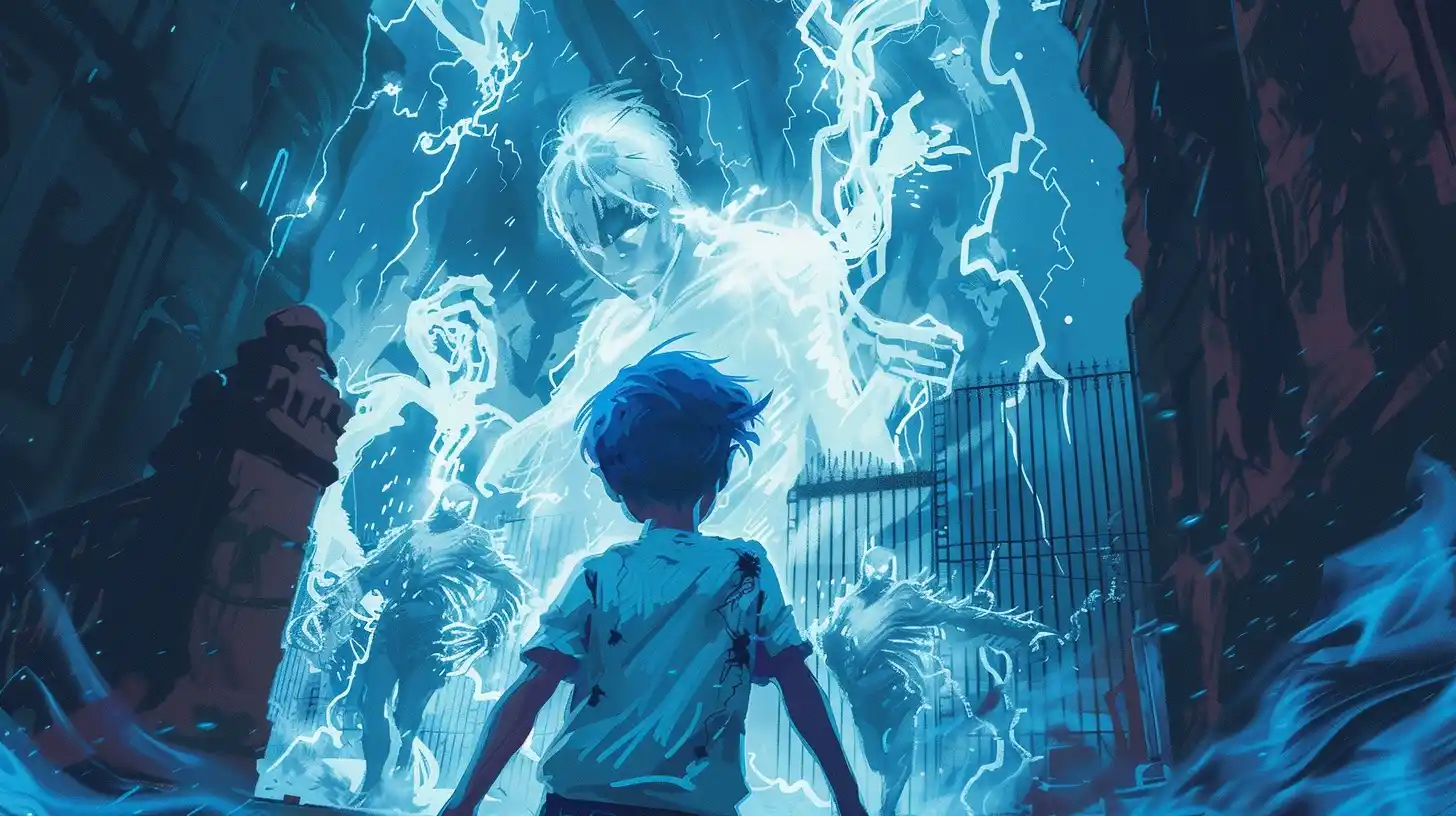 Blue-Haired Boy vs Spirits