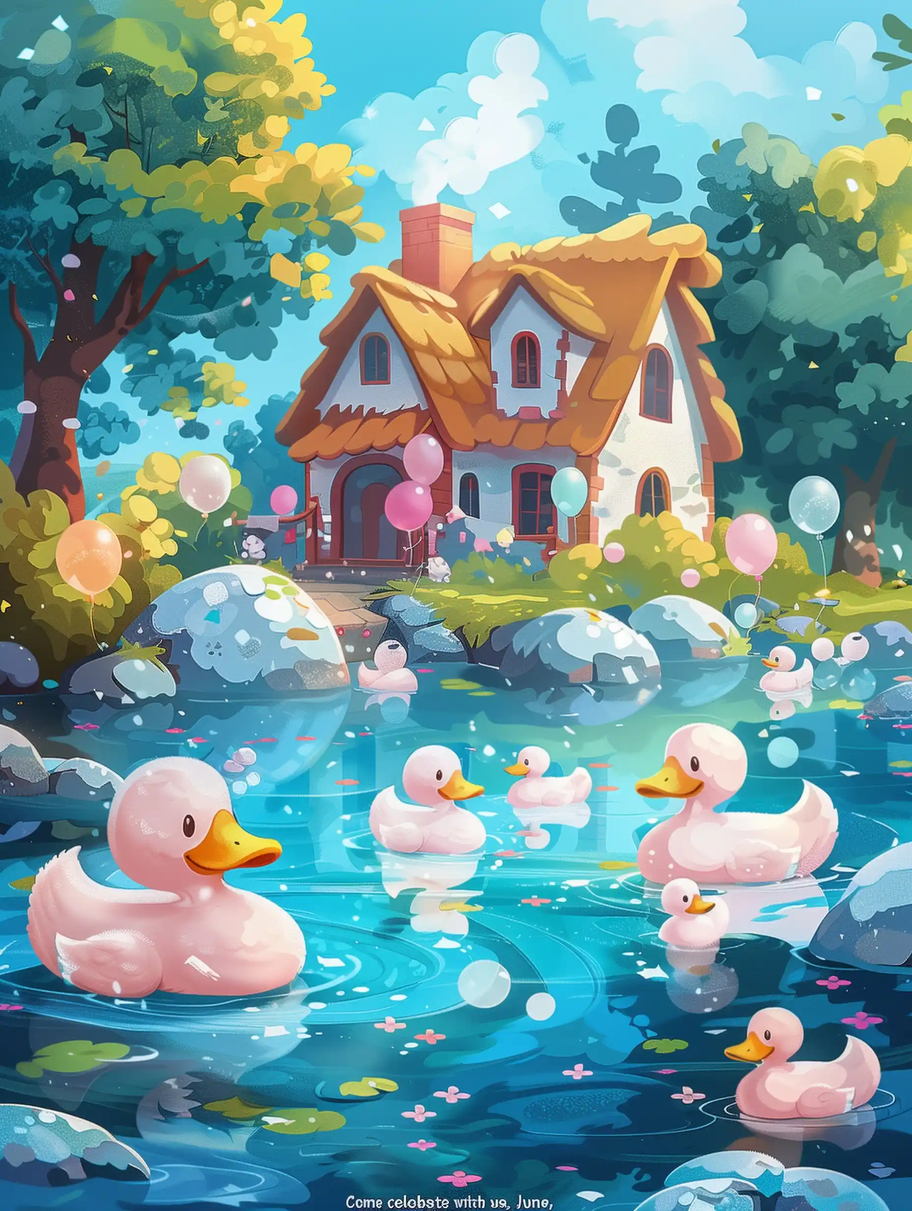 Duck Theme Park Party