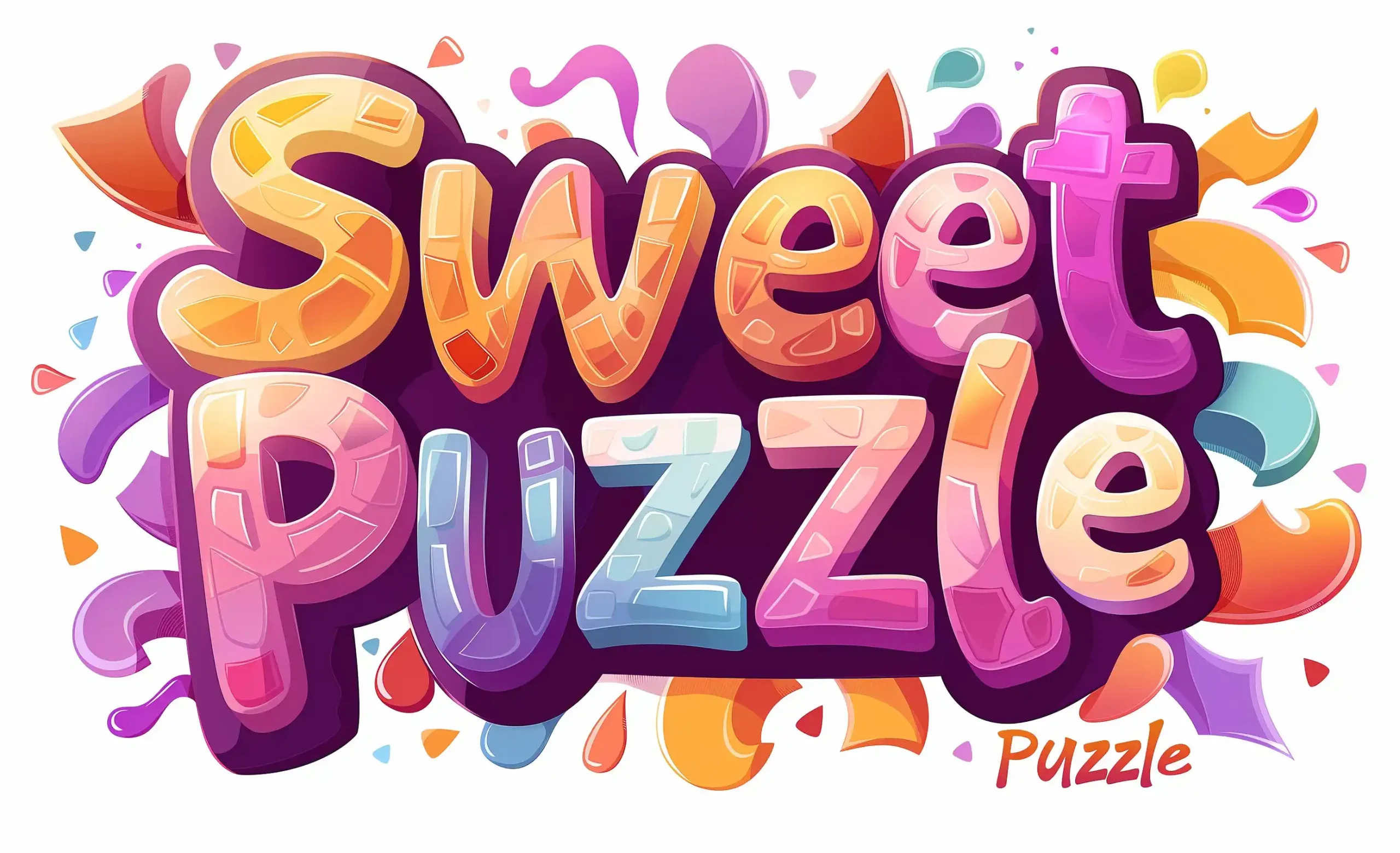 Colorful Cartoon Text Logo