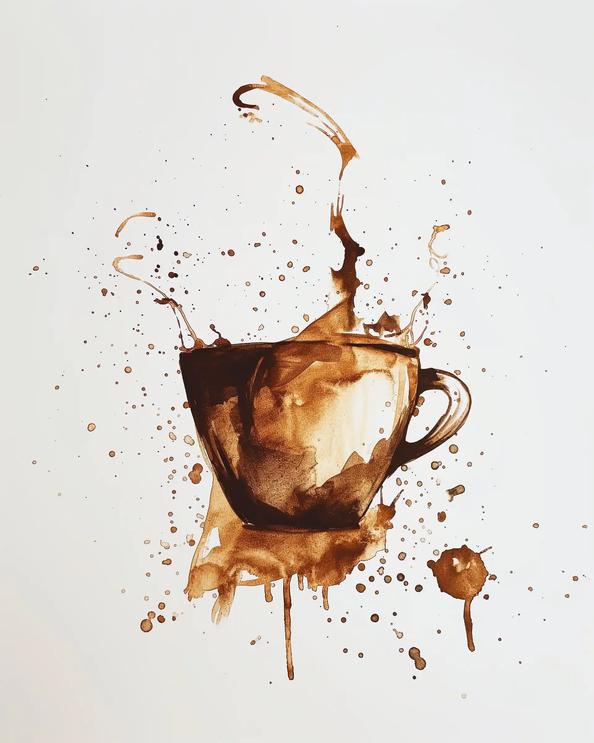 Handmade Coffee Art Raw