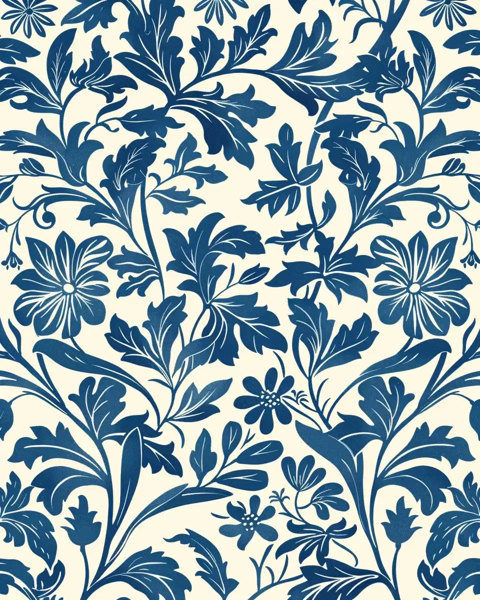 William Morris White Patterns