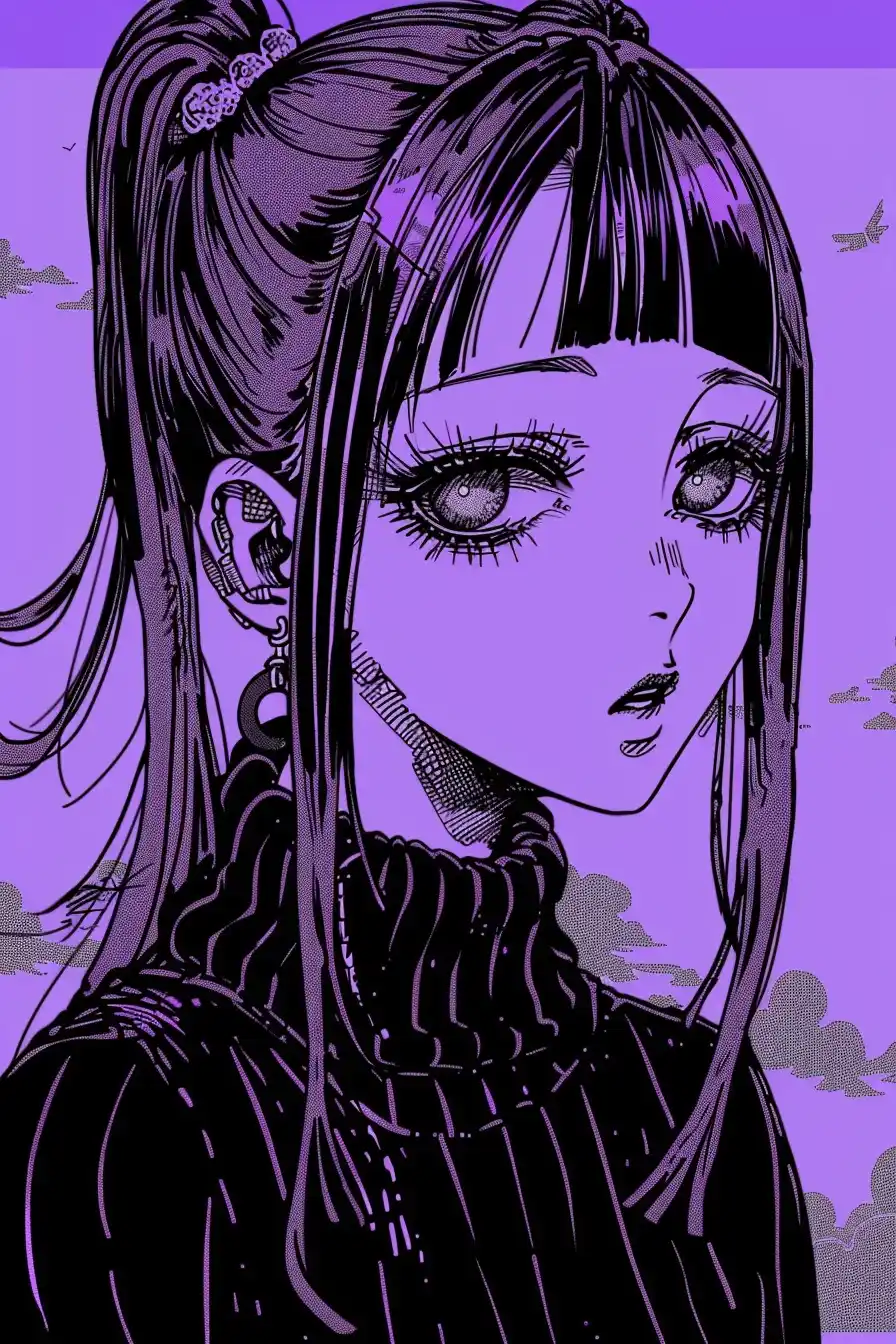 Pastel Girl Portrait
