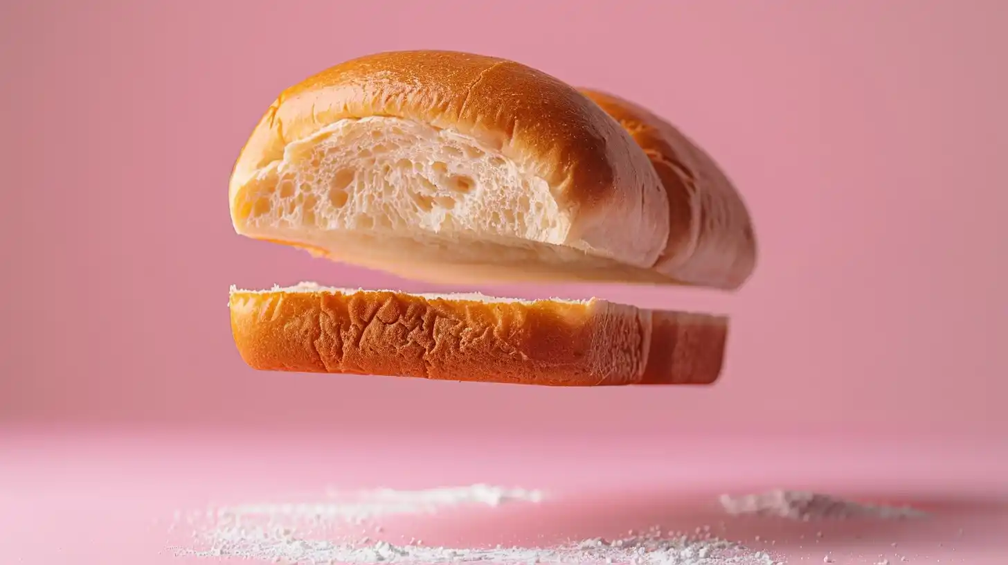 Hyperrealistic Brioche Slices