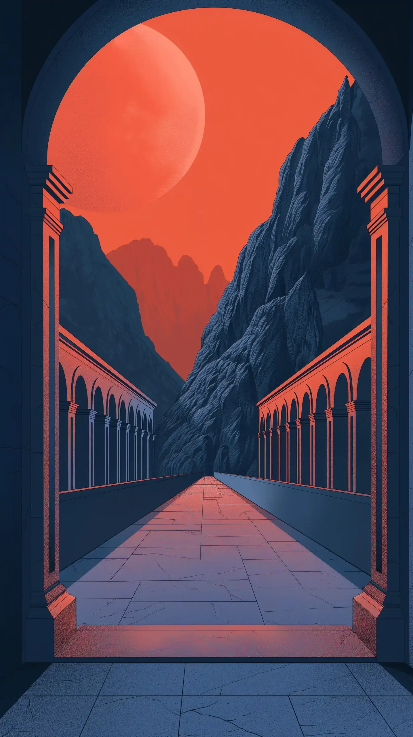 Desert Palace Silhouettes