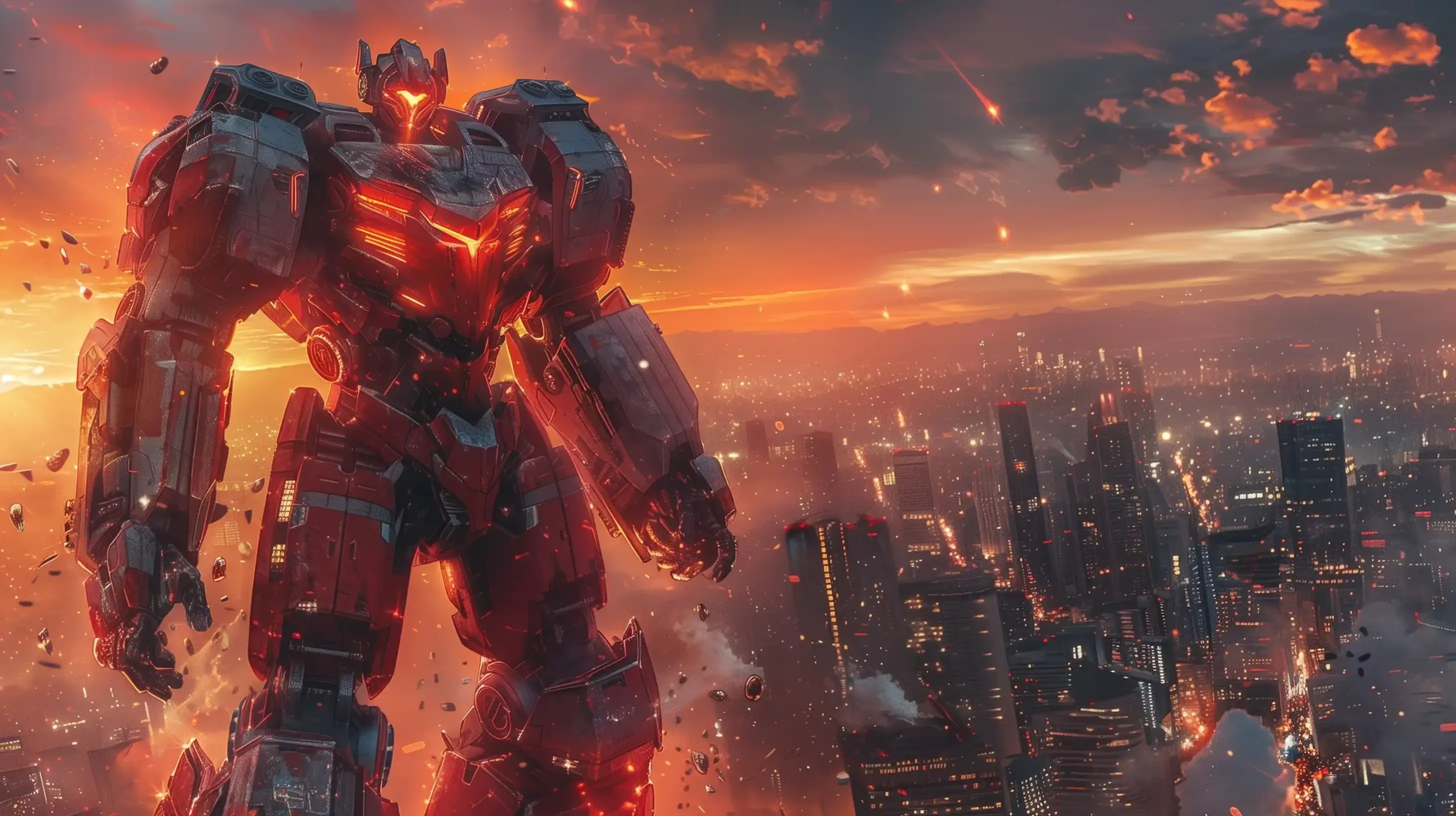 Futuristic Superalloy Robot
