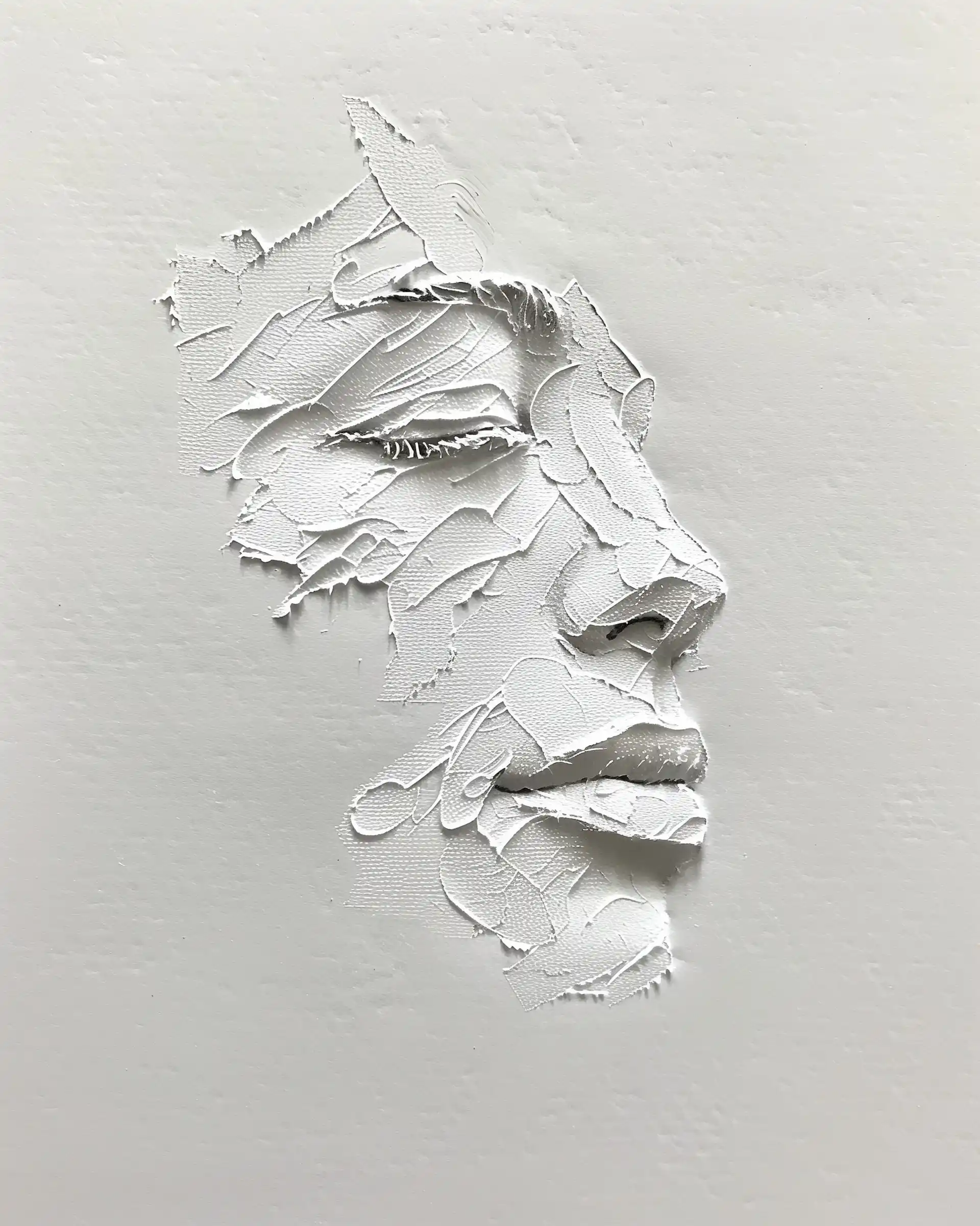 Minimalist Painted Face
