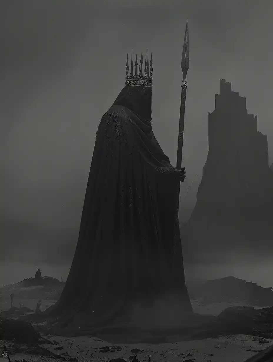 Gothic Queen in Fog