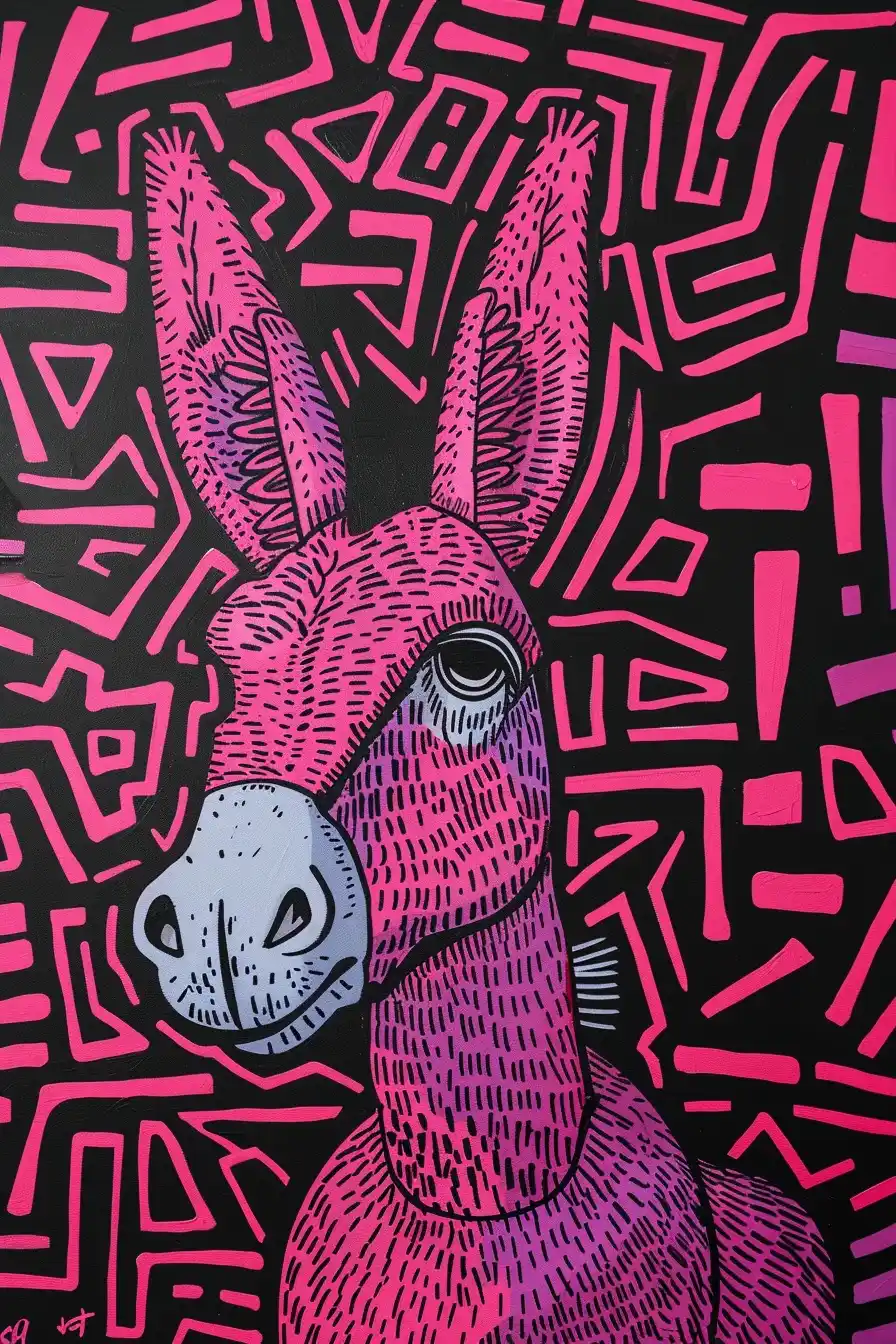 Marker Donkey Haringesque