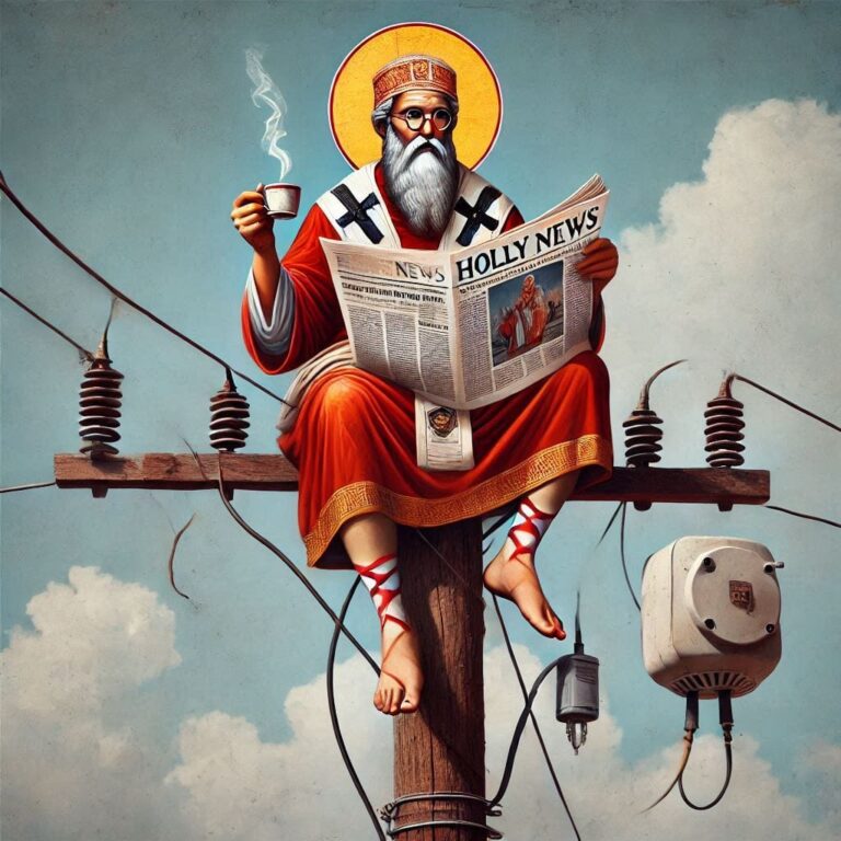 Holy News: Spiritual Byzantine Iconography Coffee