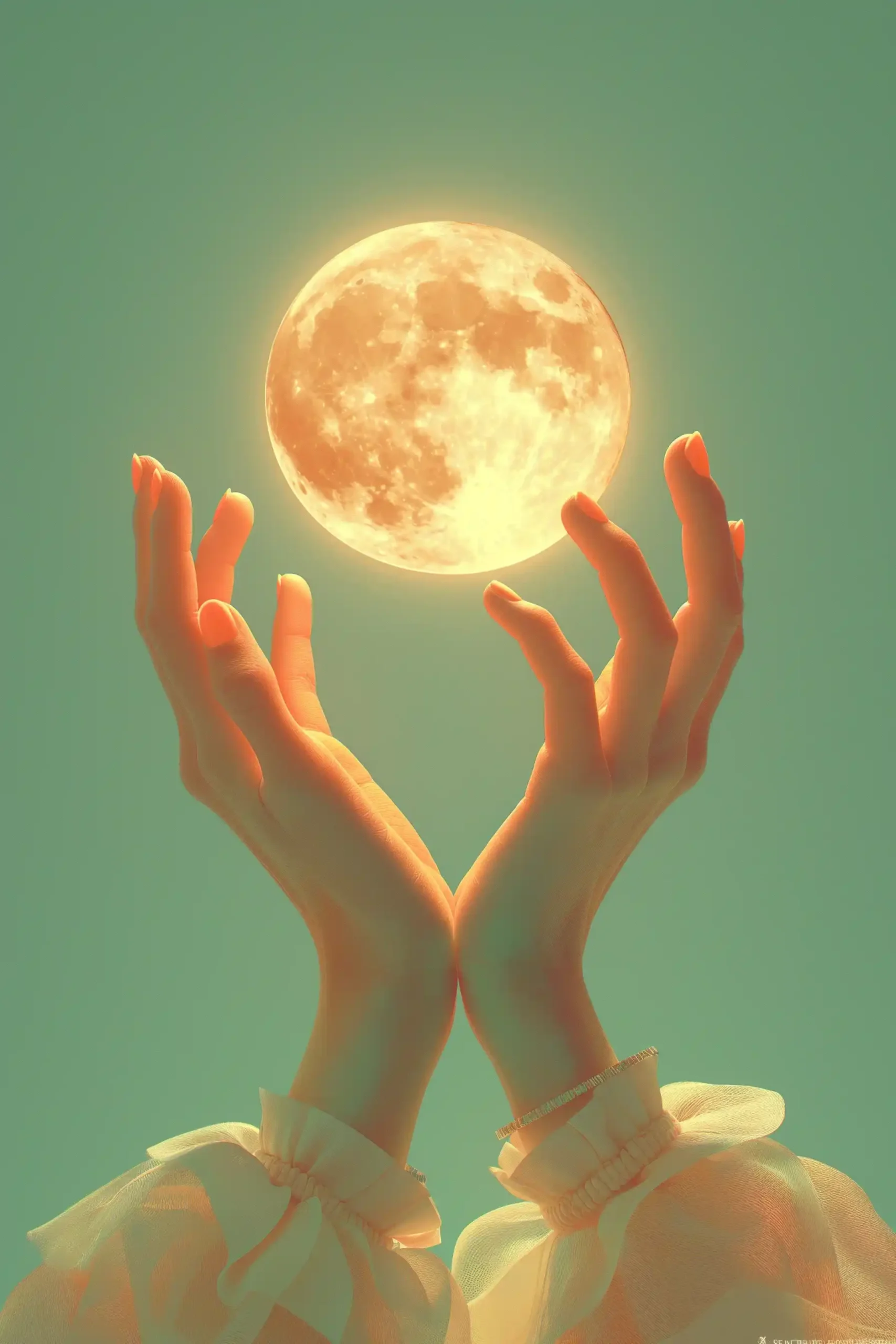 Minimalist Sun Reaching