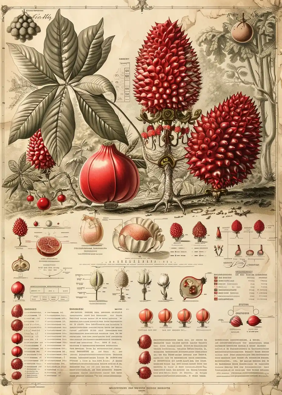 Strange Fruit Anatomy Infographics
