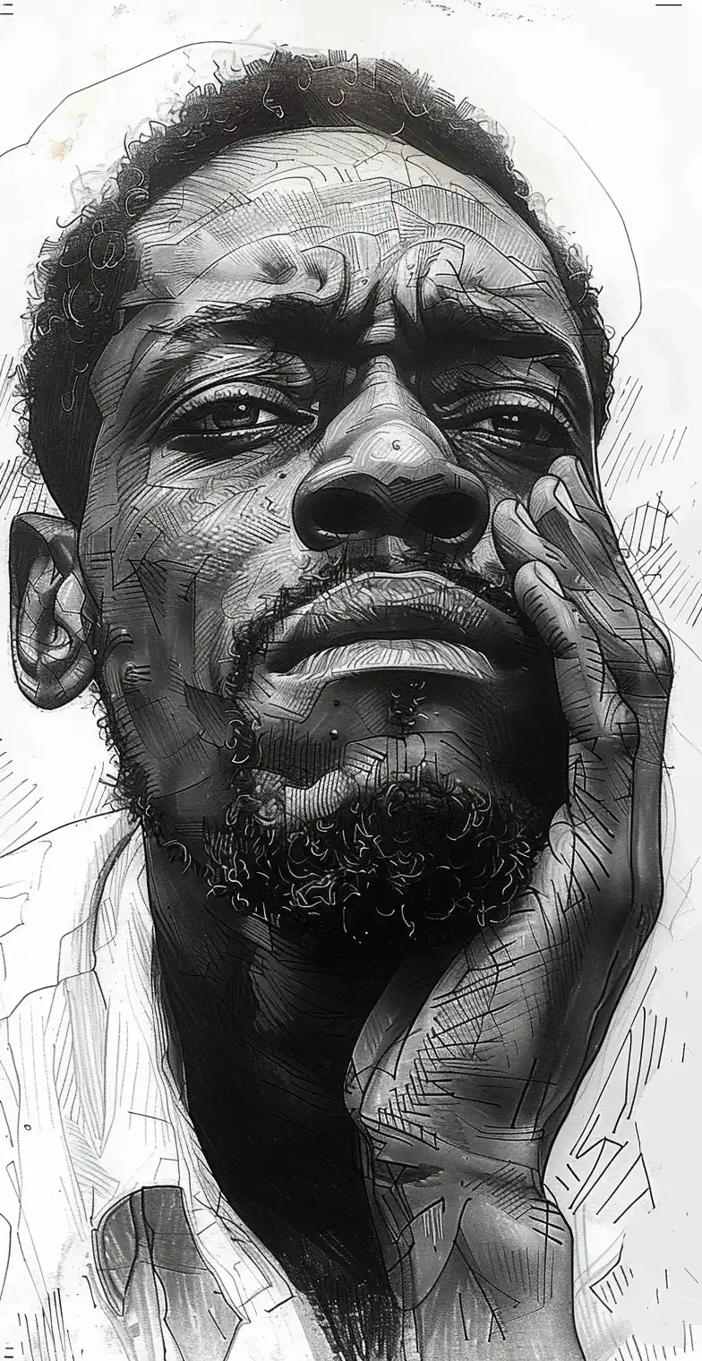 Akira-Style African Man
