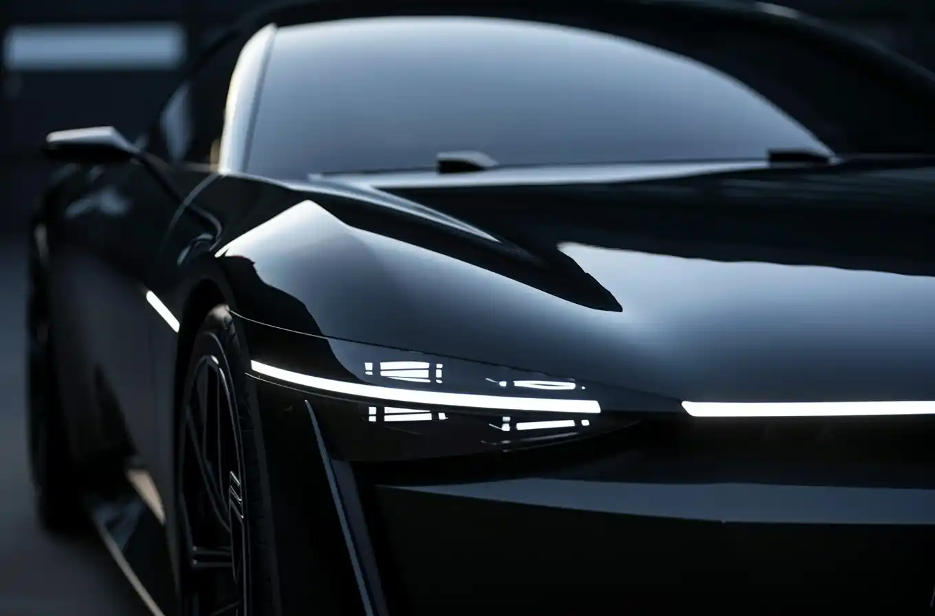 Shark-Nosed Electric Coupe