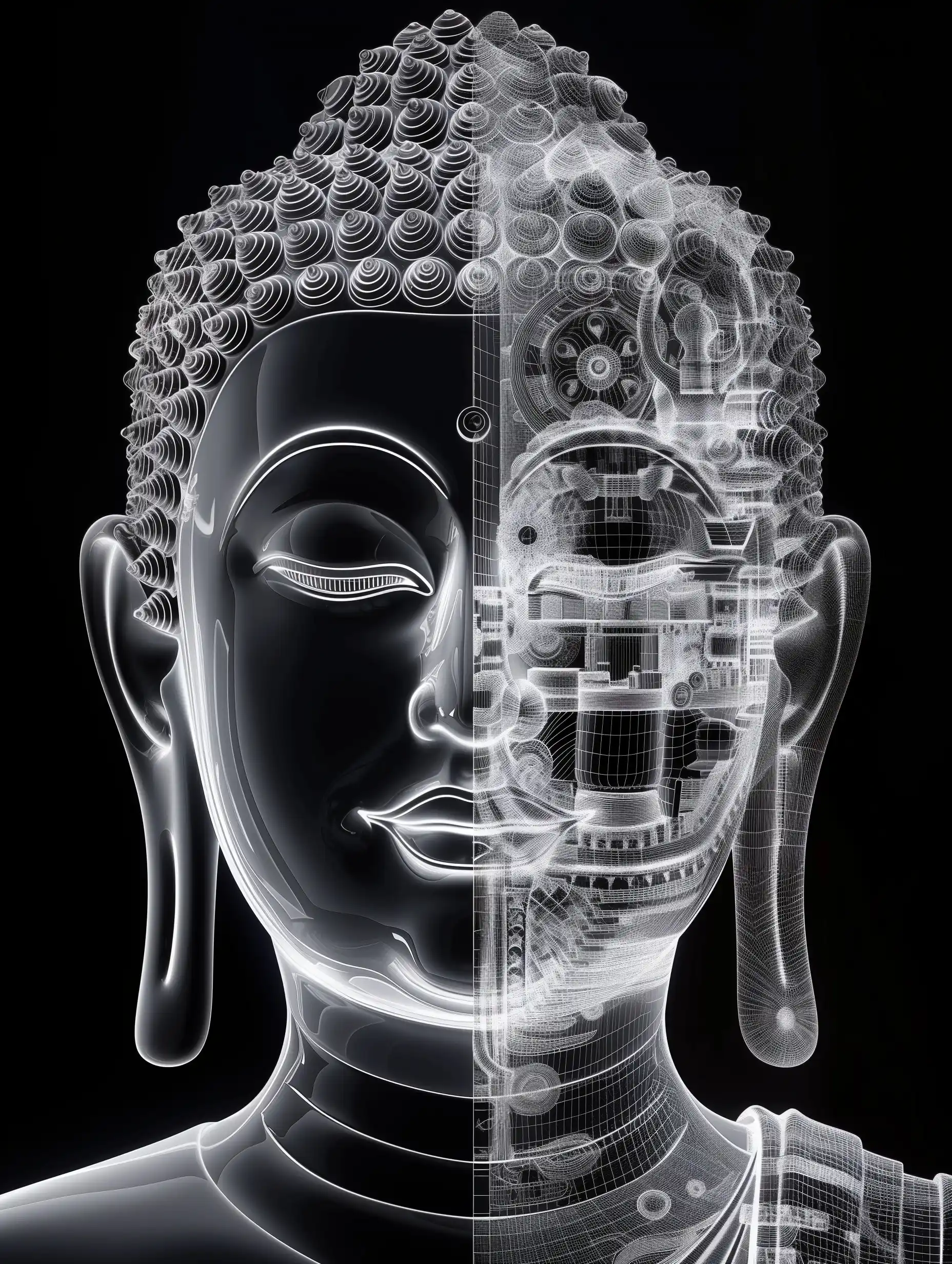 Mechanical Buddha X-Ray