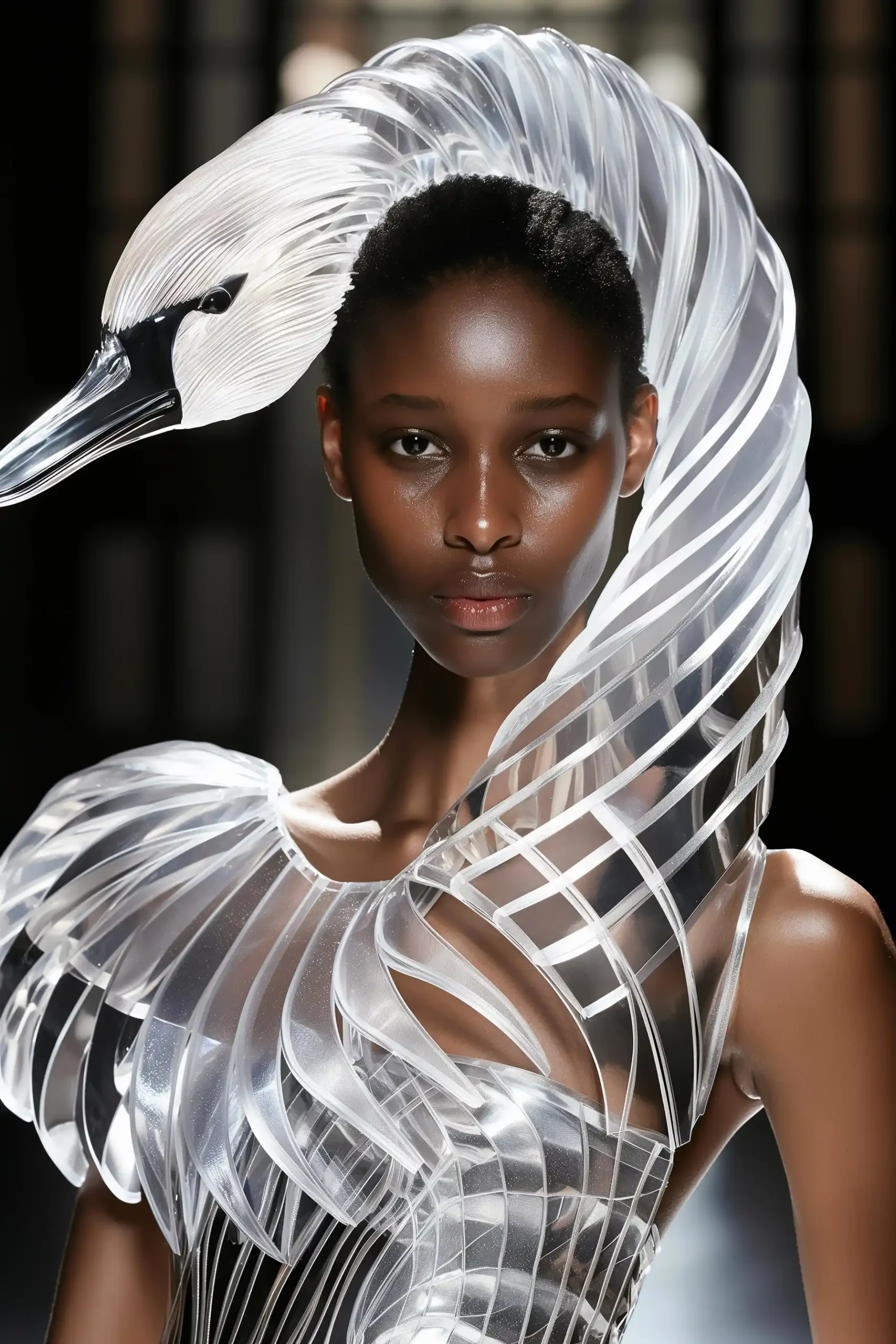 Alien-Inspired Balmain Runway