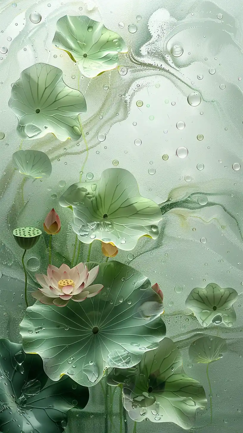 Glass Lotus Pond