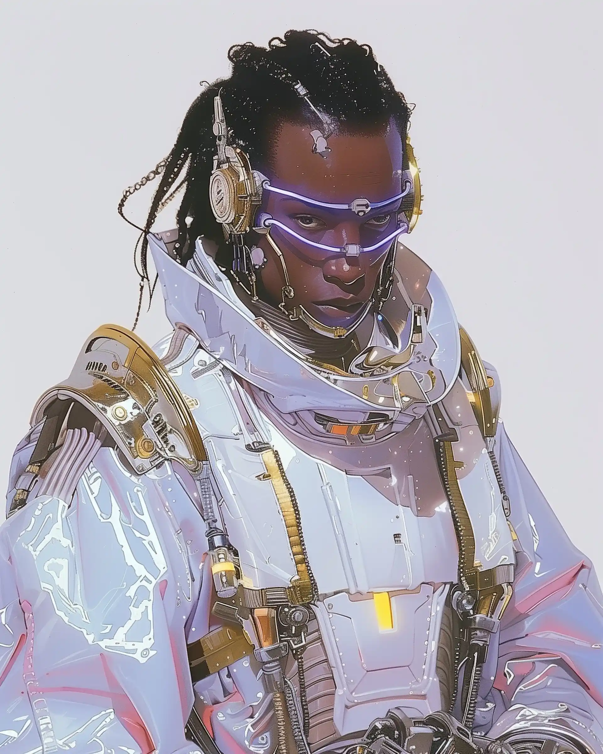 Futuristic Warrior by Sorayama