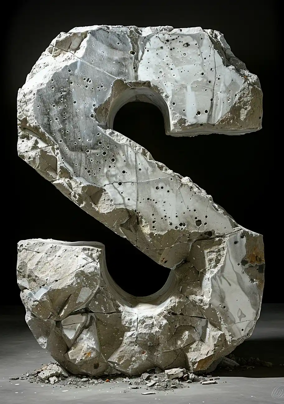 Concrete S Monument