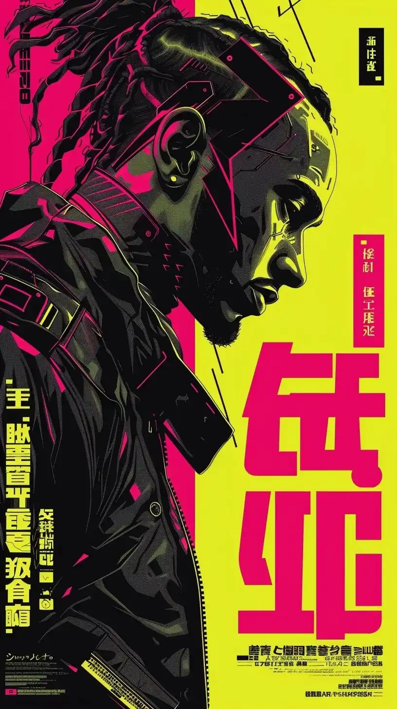 Neo-Cyber Lewis Poster