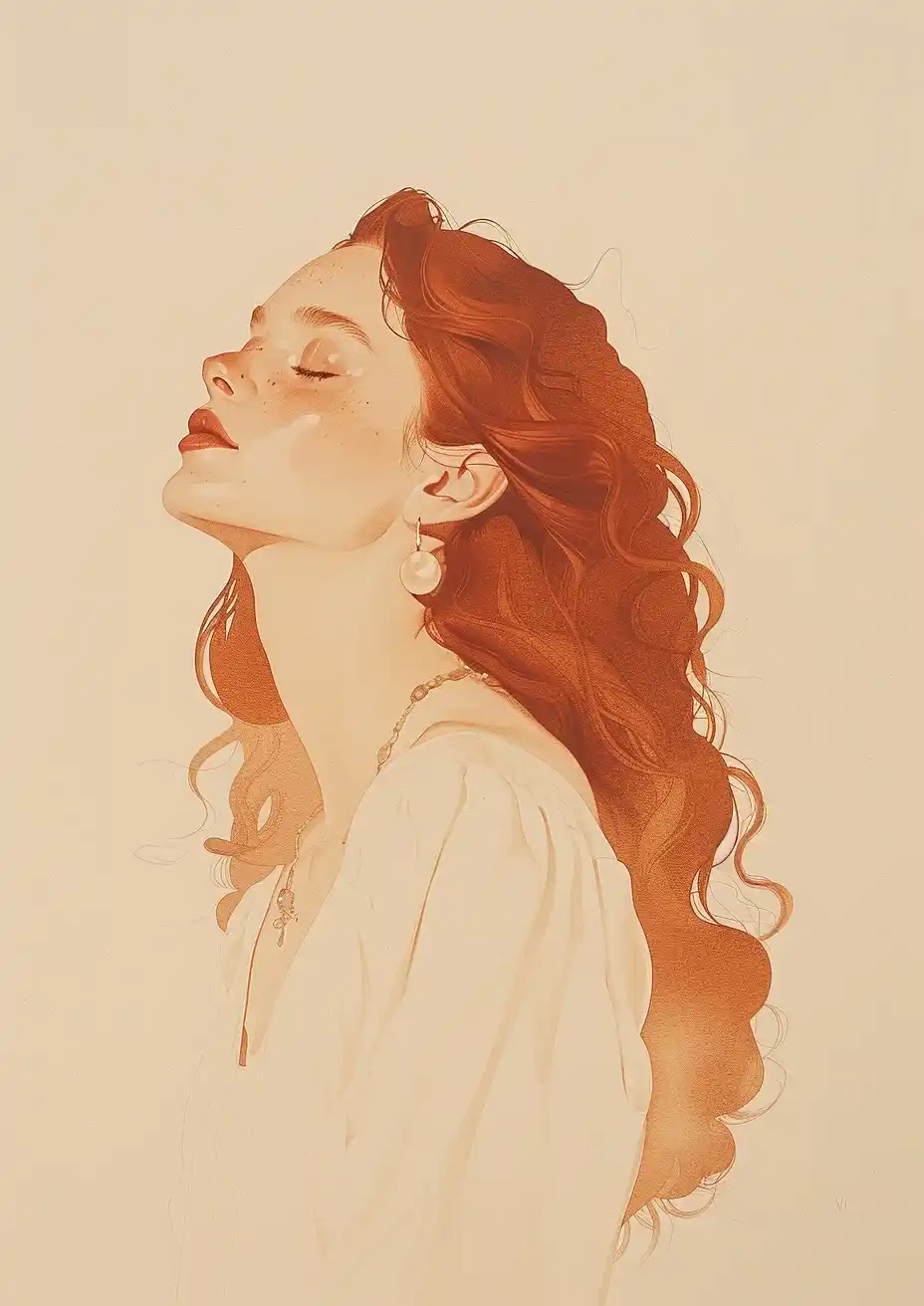 Detailed Vintage Portrait
