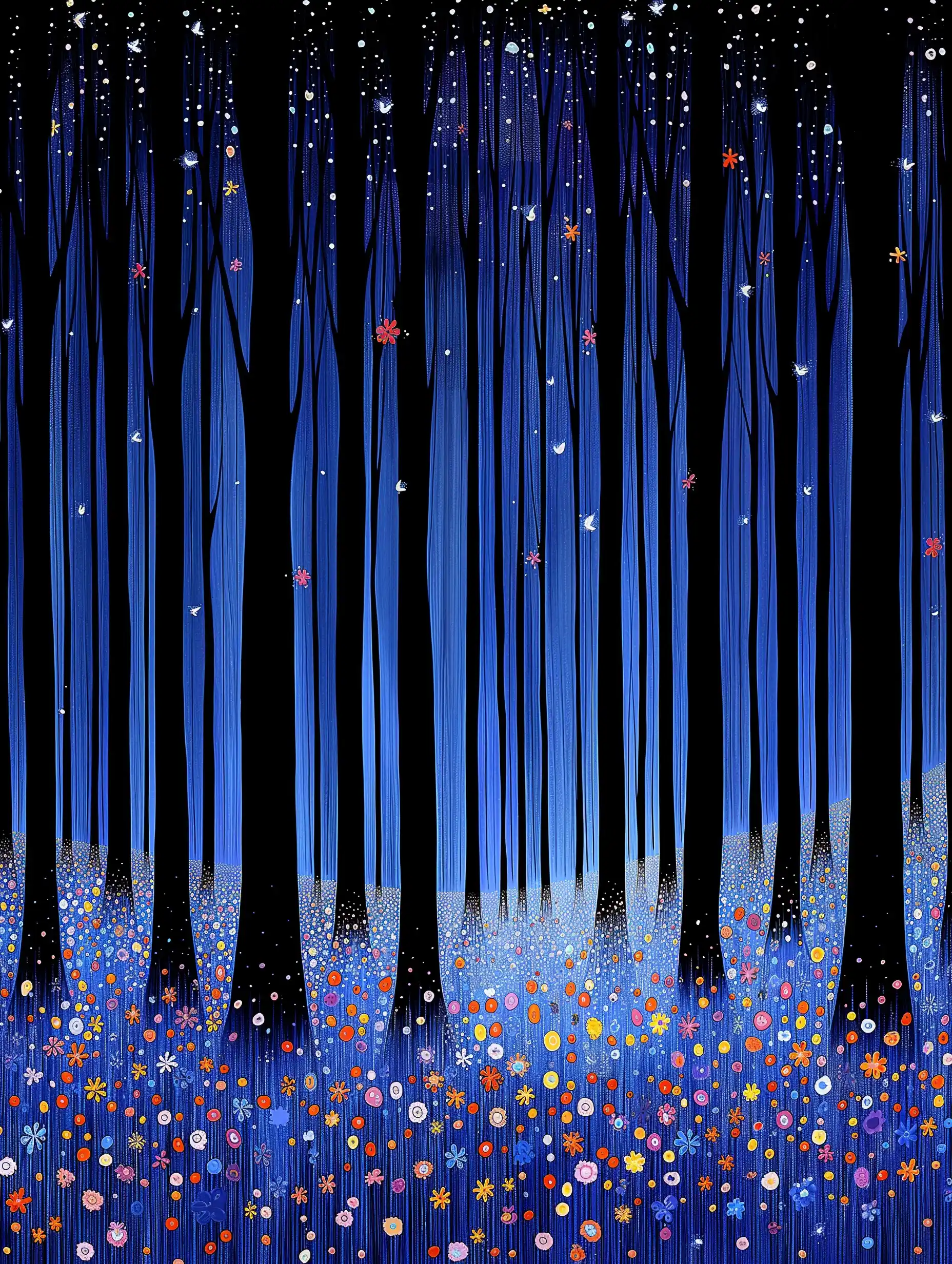 Hidden Creatures Forest Sunset