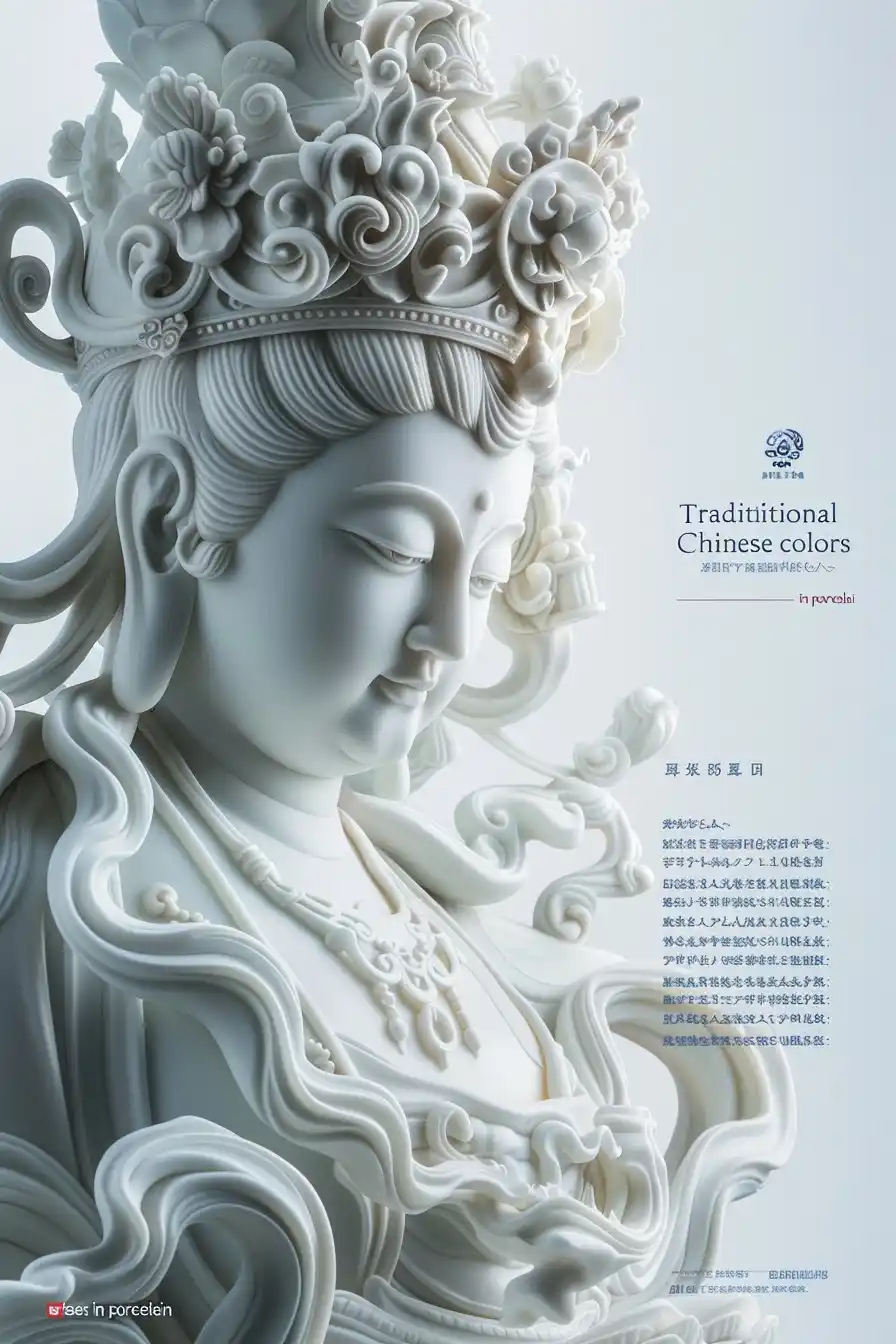 White Celadon Guanyin Exhibit