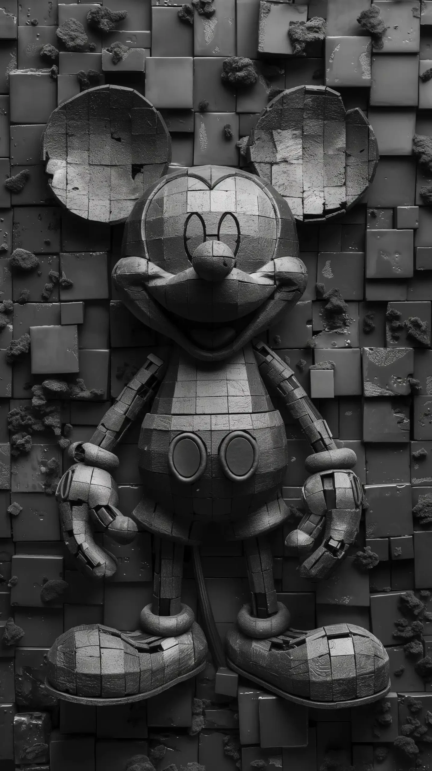 Cubist Mickey Anatomy