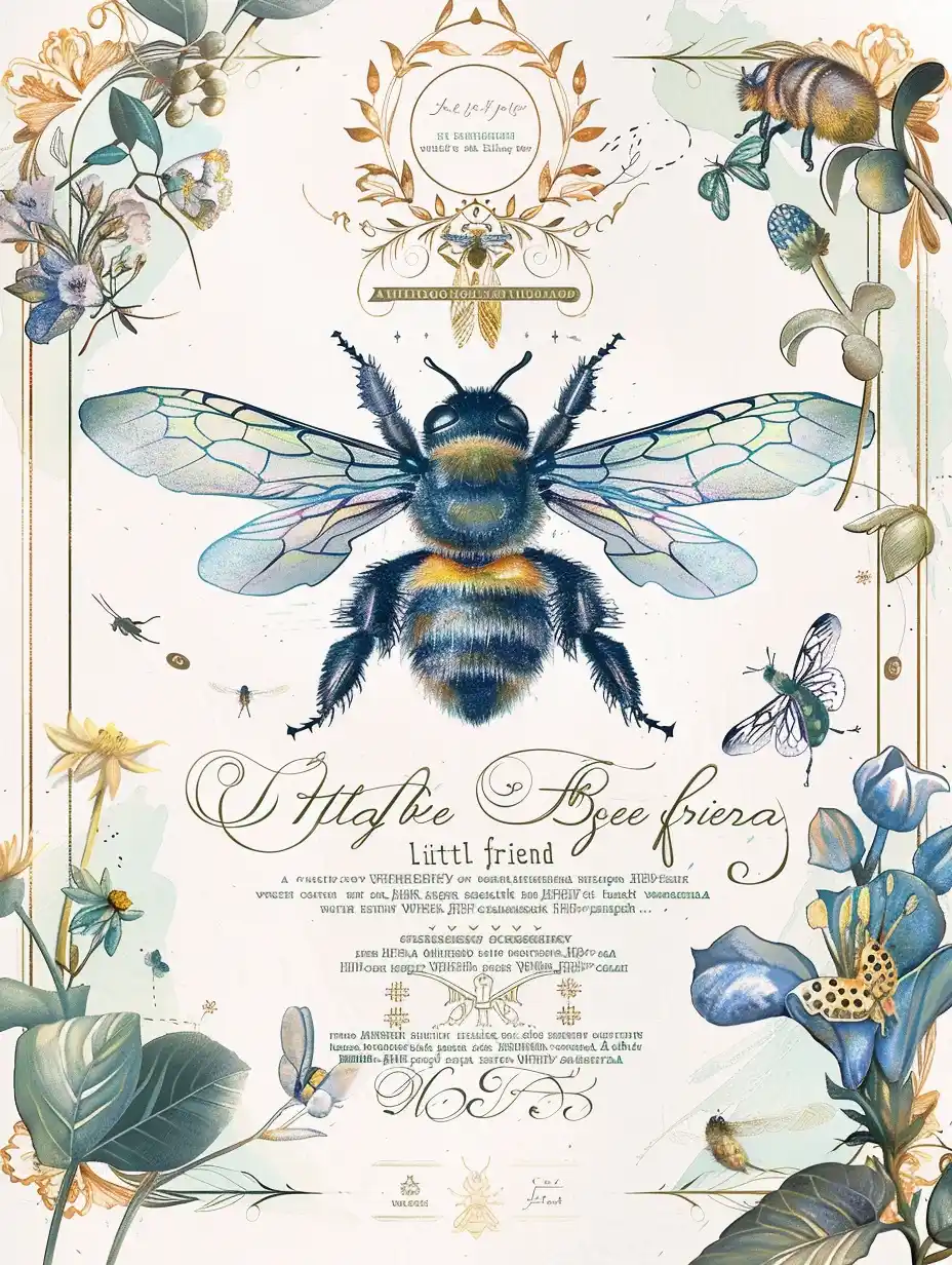 Bee Friend Diploma Design