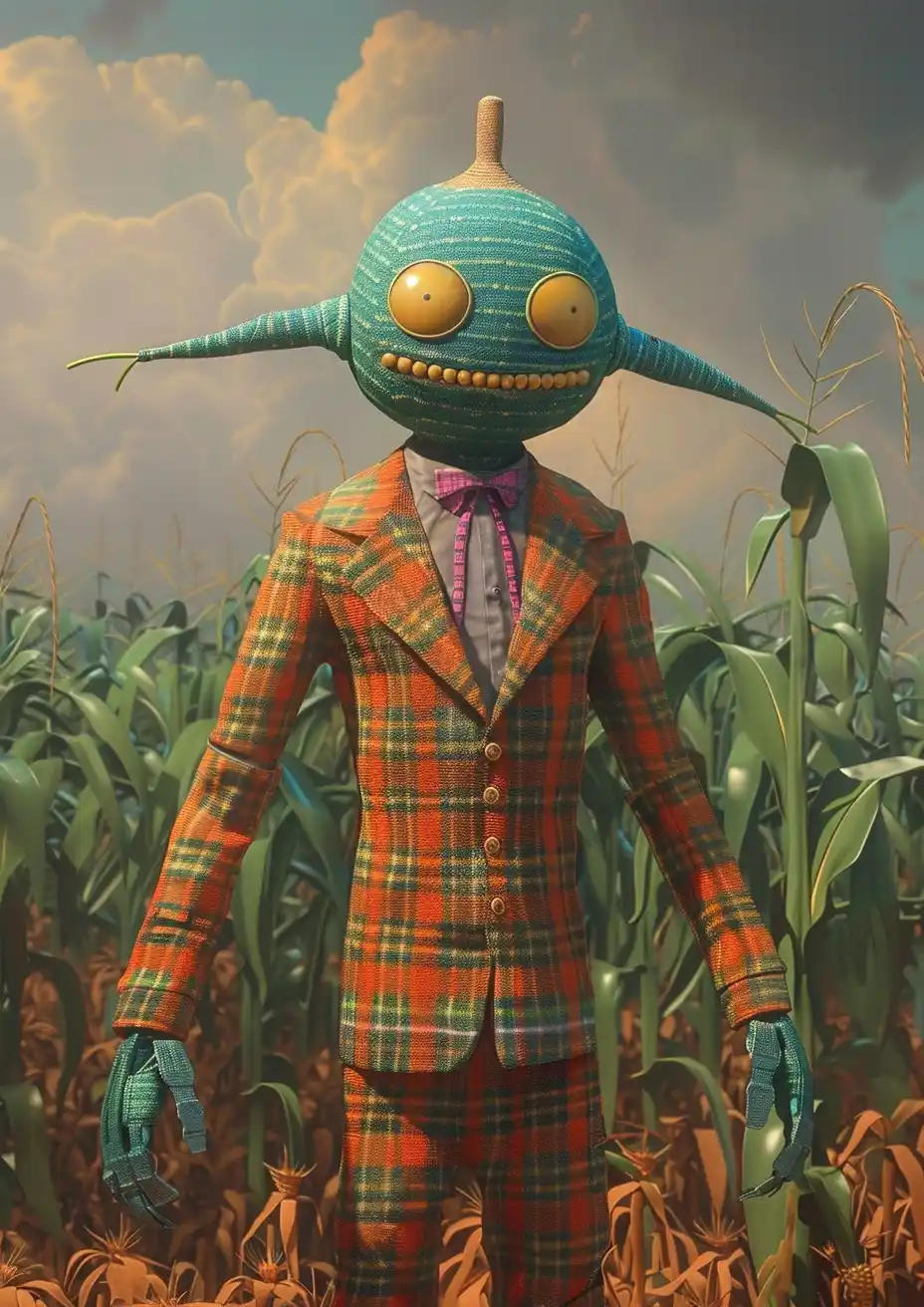 Comic Scarecrow in Madureira Style