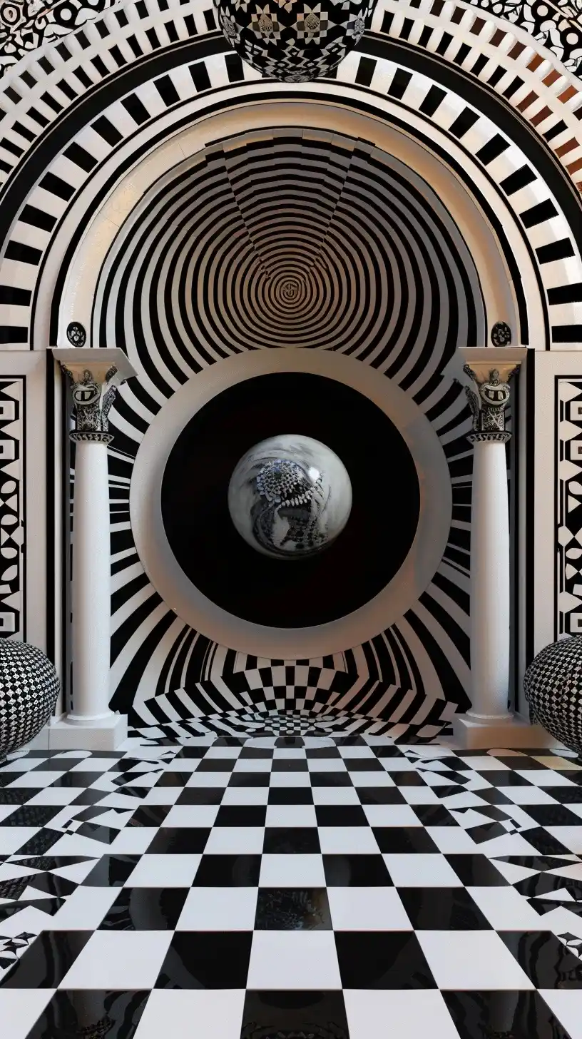 Medieval Space Op Art