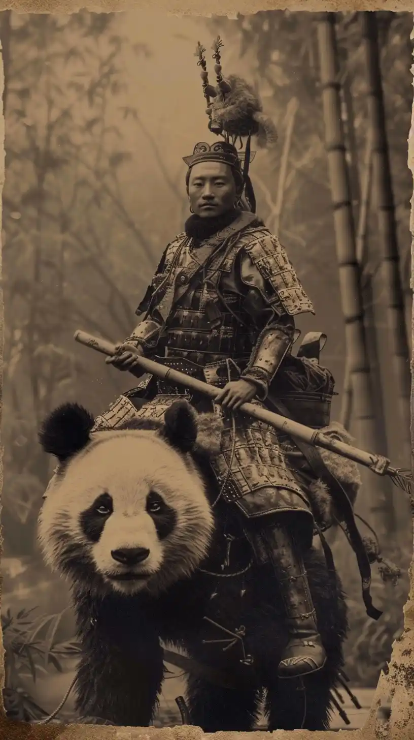 Sanxingdui Panda Warrior