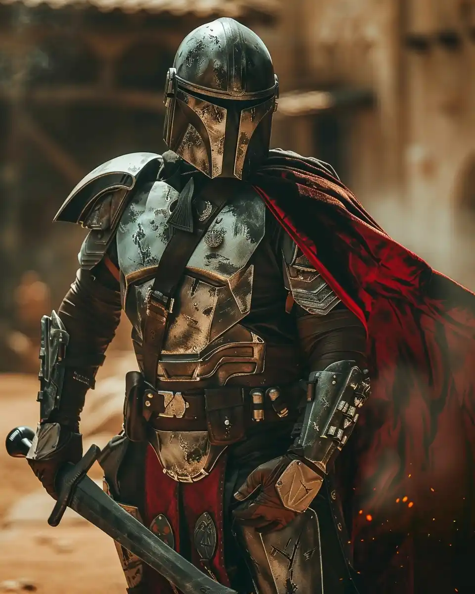 Chrome Gladiator in Colosseum