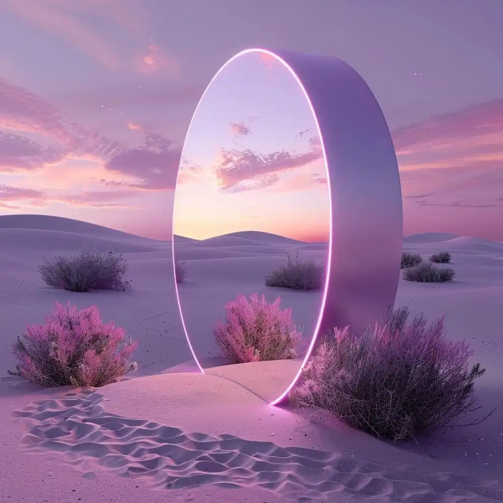 Fantasy Desert Mirror