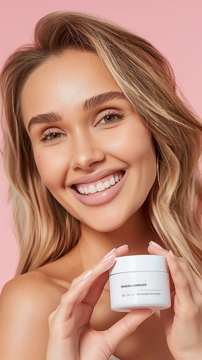 Professional Skincare Studio Portrait