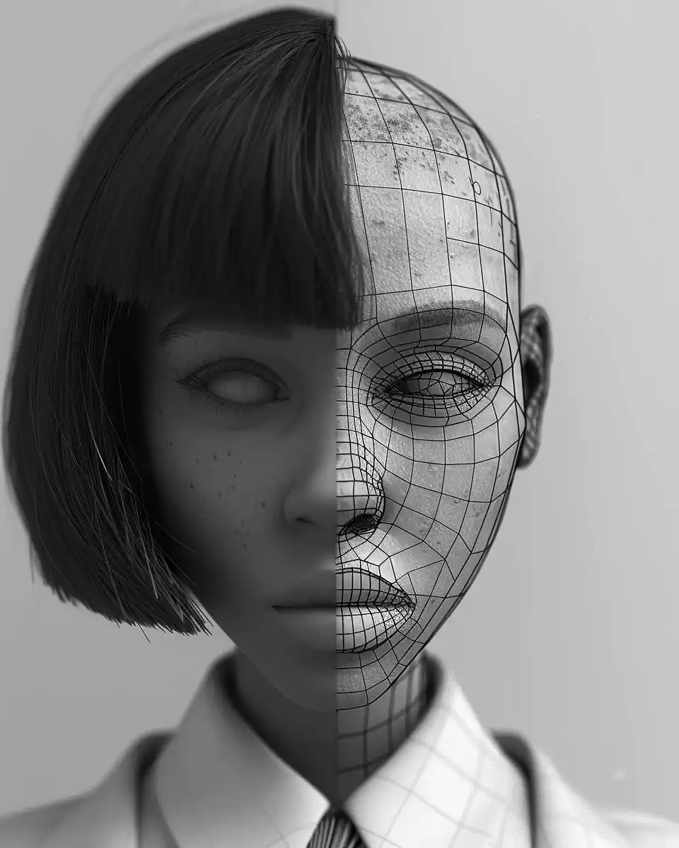 3D Bob Haircut Model